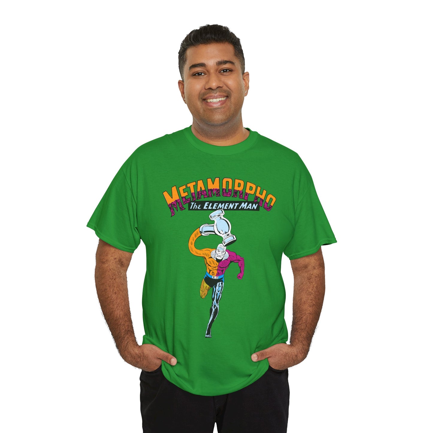 Metamorpho T-Shirt - Jim Aparo Art - DC Comics - Outsiders Team Member - New Superman Movie