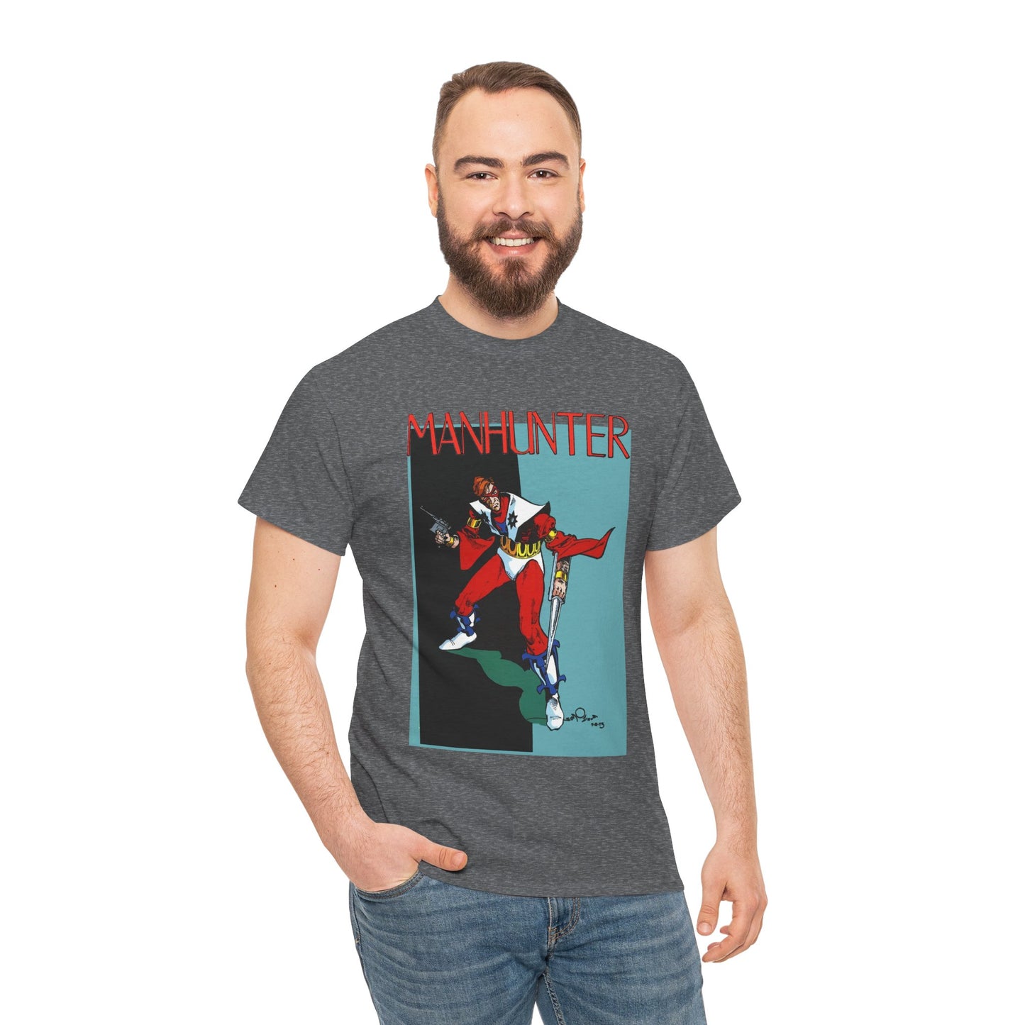 Manhunter T-Shirt - Walt Simonson Art - Detective Comics - Paul Kirk - DC Comics - Batman Connection