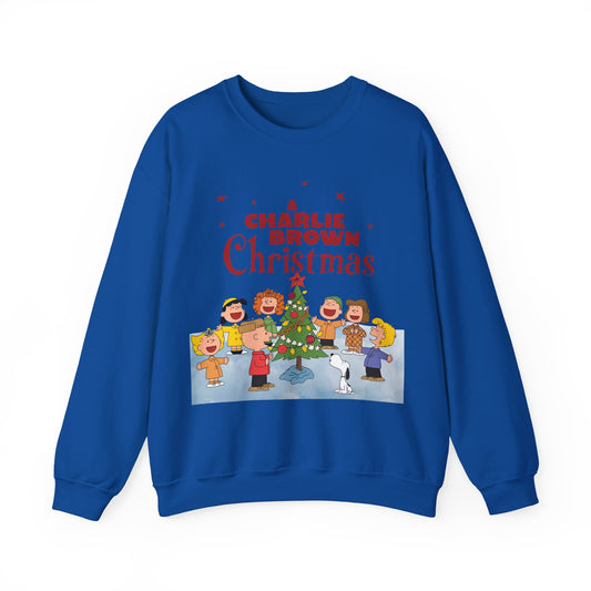 A Charlie Brown Christmas Crewneck Sweatshirt - Snoopy, Lucy, Linus, Sally, Schroeder