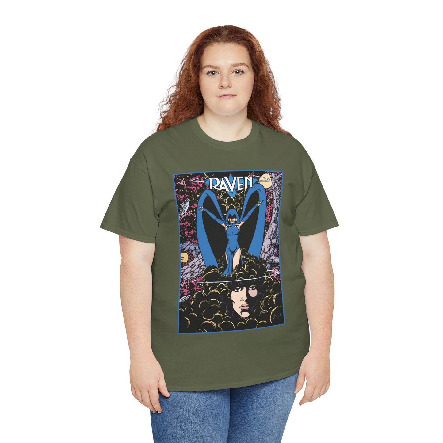 Raven T-Shirt - New Teen Titans - George Perez Art - Trigon, Azarath - DC Comics