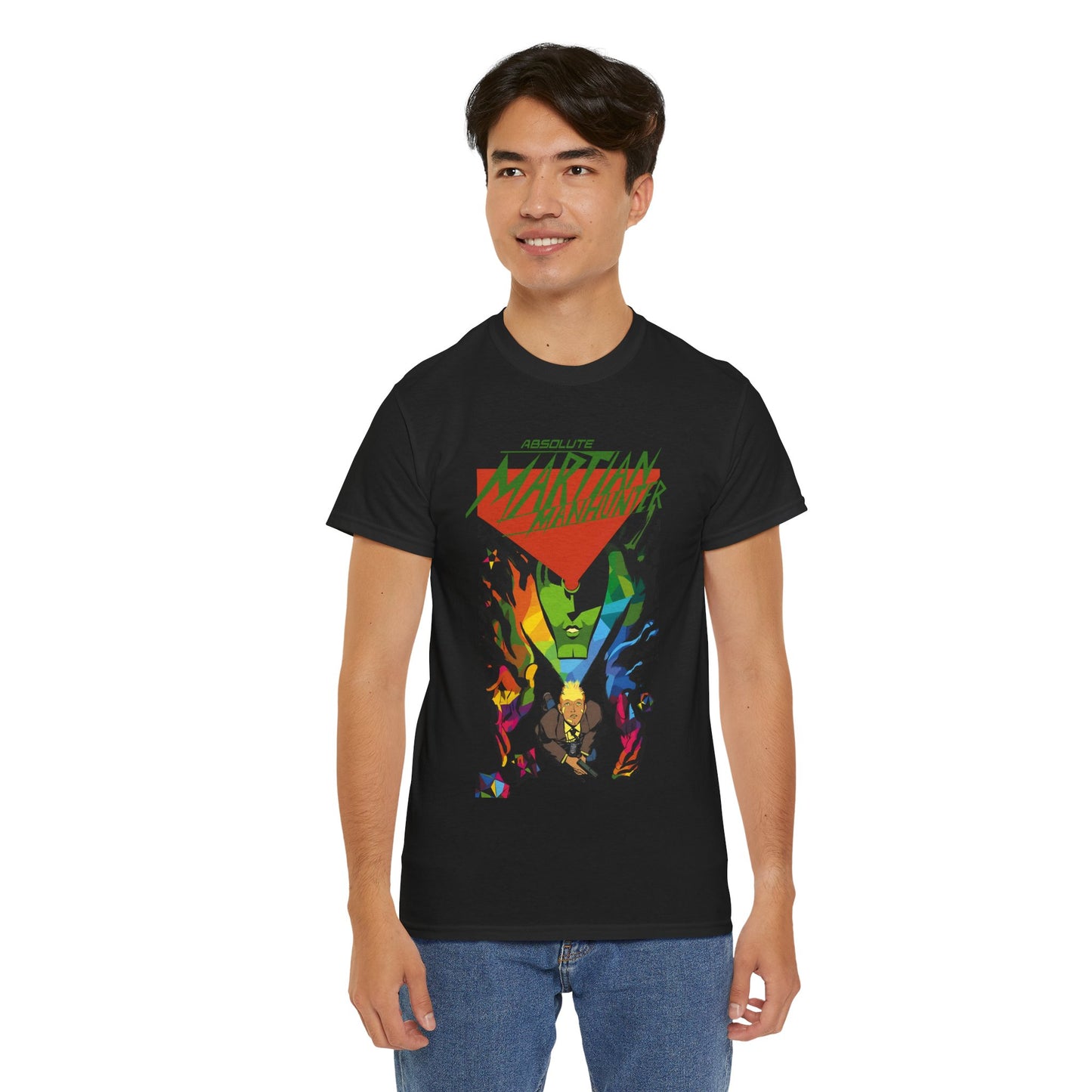 Absolute Martian Manhunter T-Shirt - Javier Rodríguez Art - DC Comics All-In - John Jones, FBI Agent - Deniz Camp Series