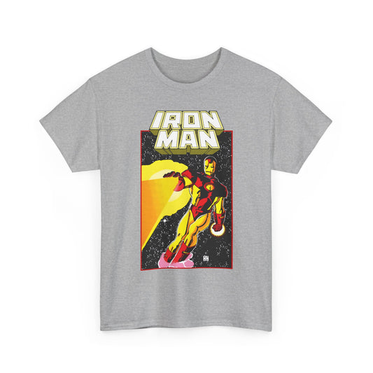 Iron Man T-Shirt - John Romita Jr Art - Cover to Issue #256 - Tony Stark in Space - Marvel Comics