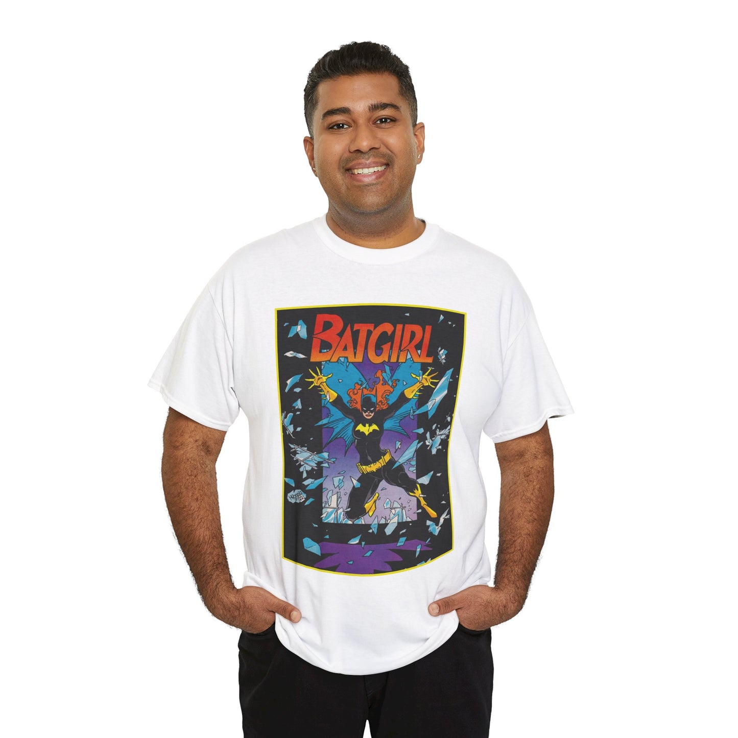 Batgirl T-Shirt - Mike Mignola Art - Barbara Gordon, Gotham City, Batfamily - DC Comics