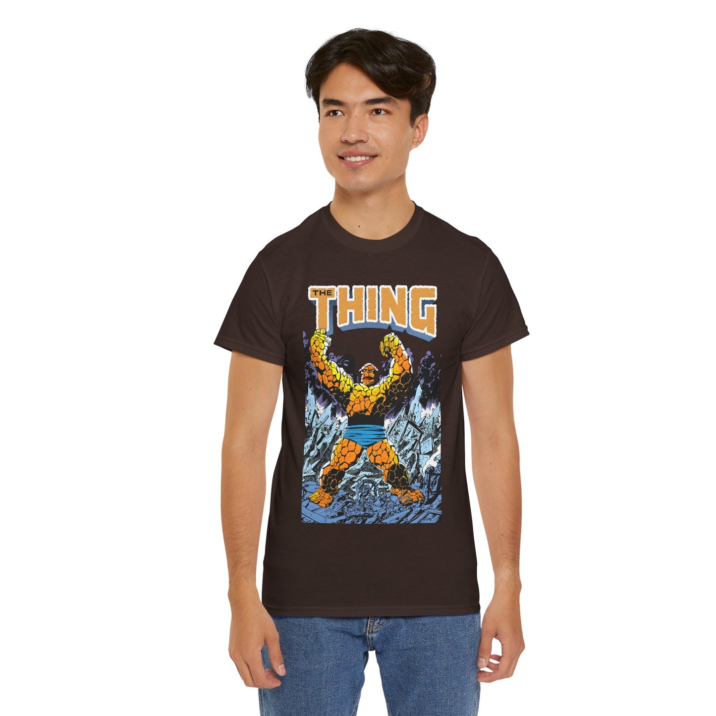 The Thing T-Shirt - John Byrne Art - Fantastic Four - Marvel Comics - Ben Grimm