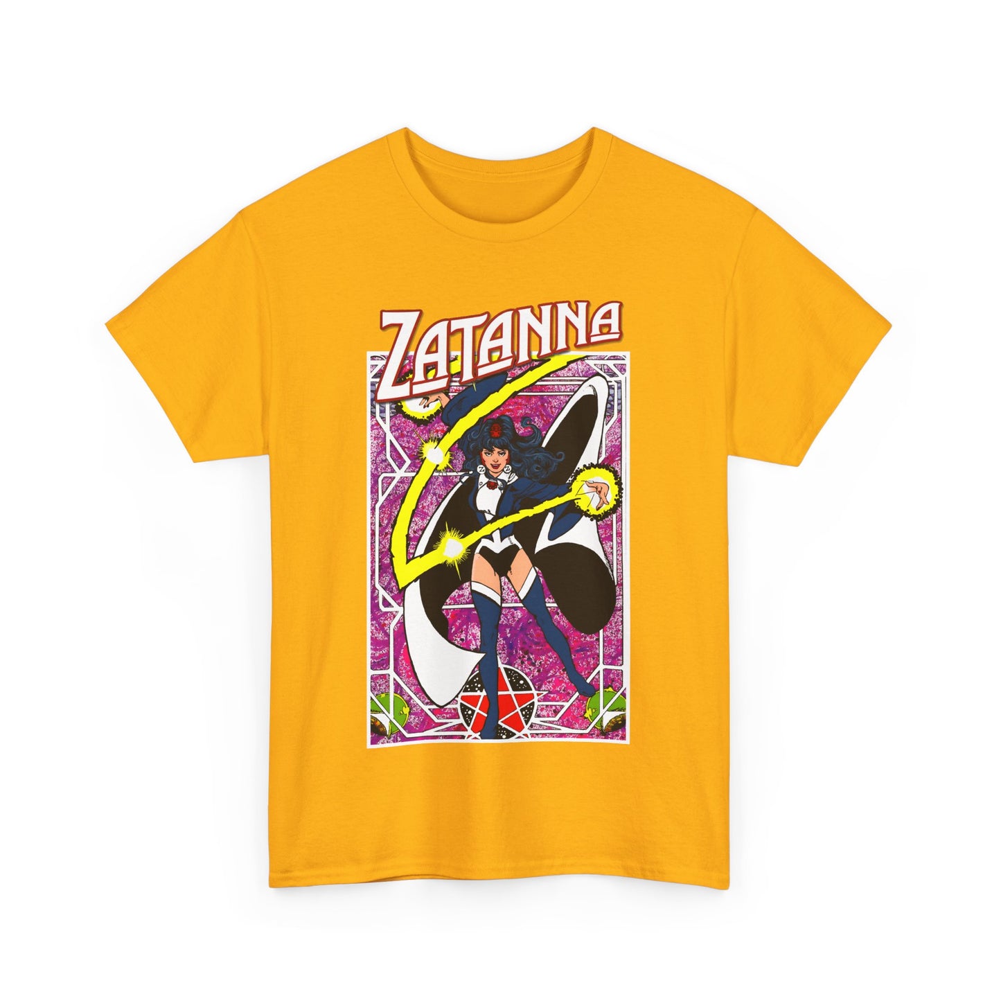 Zatanna T-Shirt - George Perez Postcard Art - Justice League Magic Member - JLA Satellite Era - DC Comics