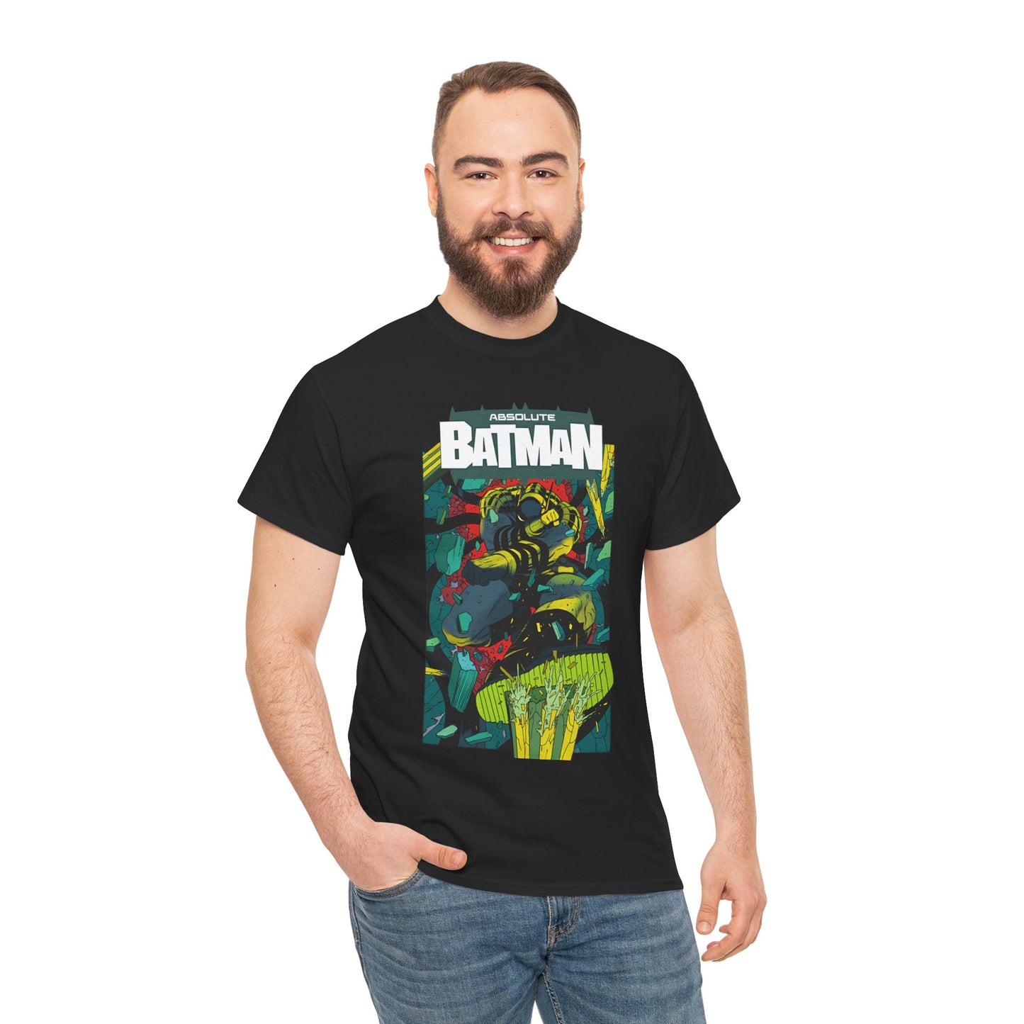 Absolute Batman T-Shirt - DC Comics All-In - Splash Page from issue #7 - Marcos Martín Art - Bruce Wayne, Gotham City