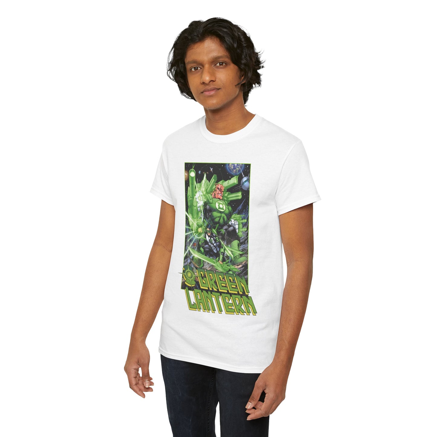 Green Lantern T-Shirt - Kyle Rayner & Kilowog - DC Comics - Green Lantern Corps