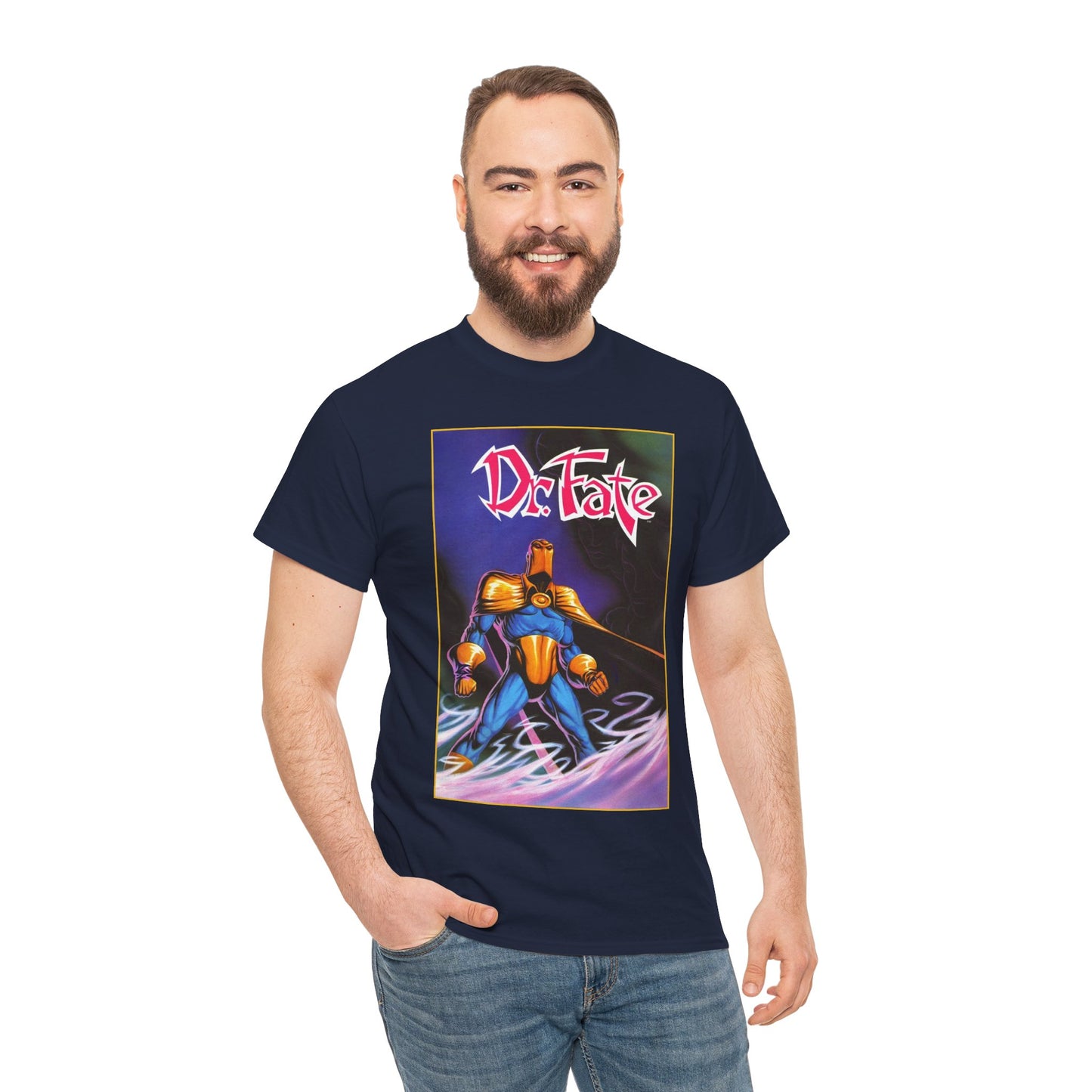 Dr Fate T-Shirt - Shawn McManus Art - Kent Nelson, Nabu - JSA, JLI Member - Lords of Order - DC Comics