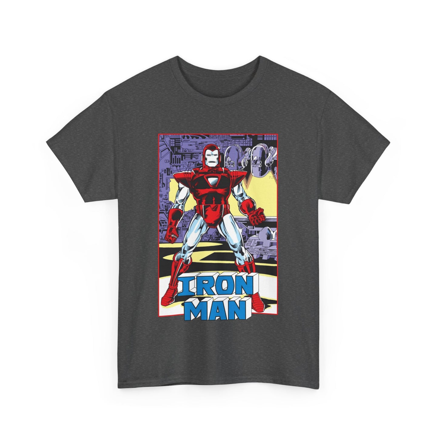 Iron Man T-Shirt - Tony Stark, Stark Industries - Silver Centurion Armor - Marvel Comics