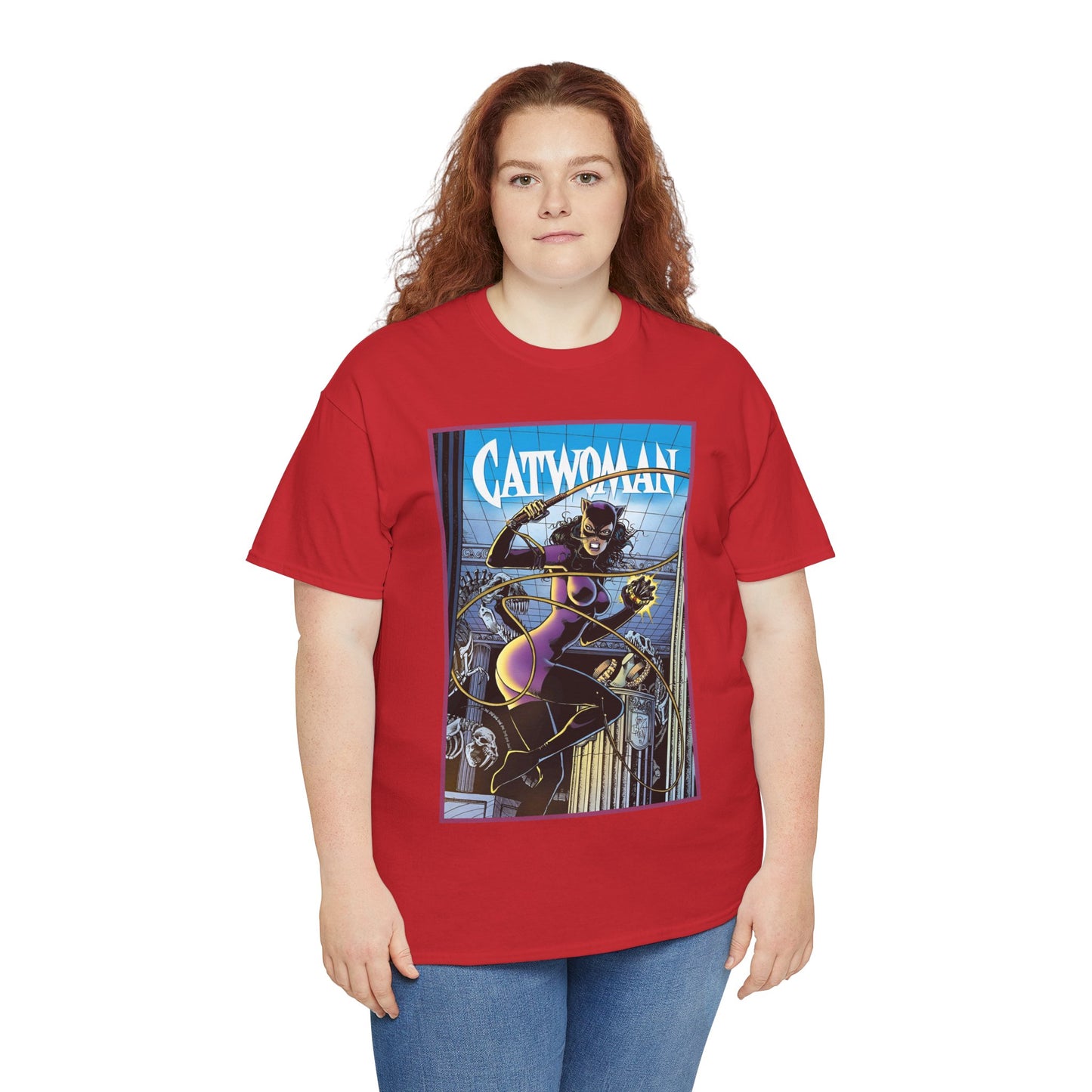 Catwoman T-Shirt - Jim Balent 1990s Art - Selina Kyle - Batman Character, Ally - Gotham City - DC Comics