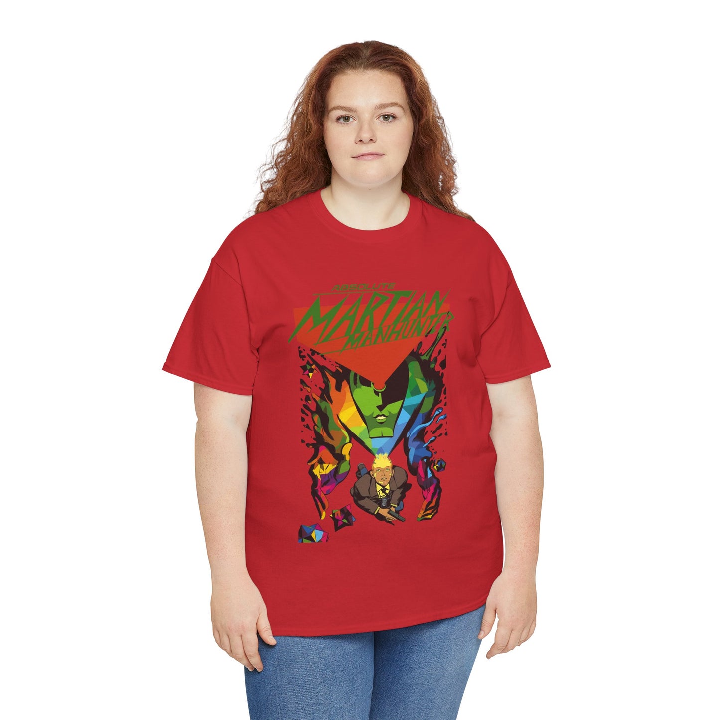 Absolute Martian Manhunter T-Shirt - Javier Rodríguez Art - DC Comics All-In - John Jones, FBI Agent - Deniz Camp Series