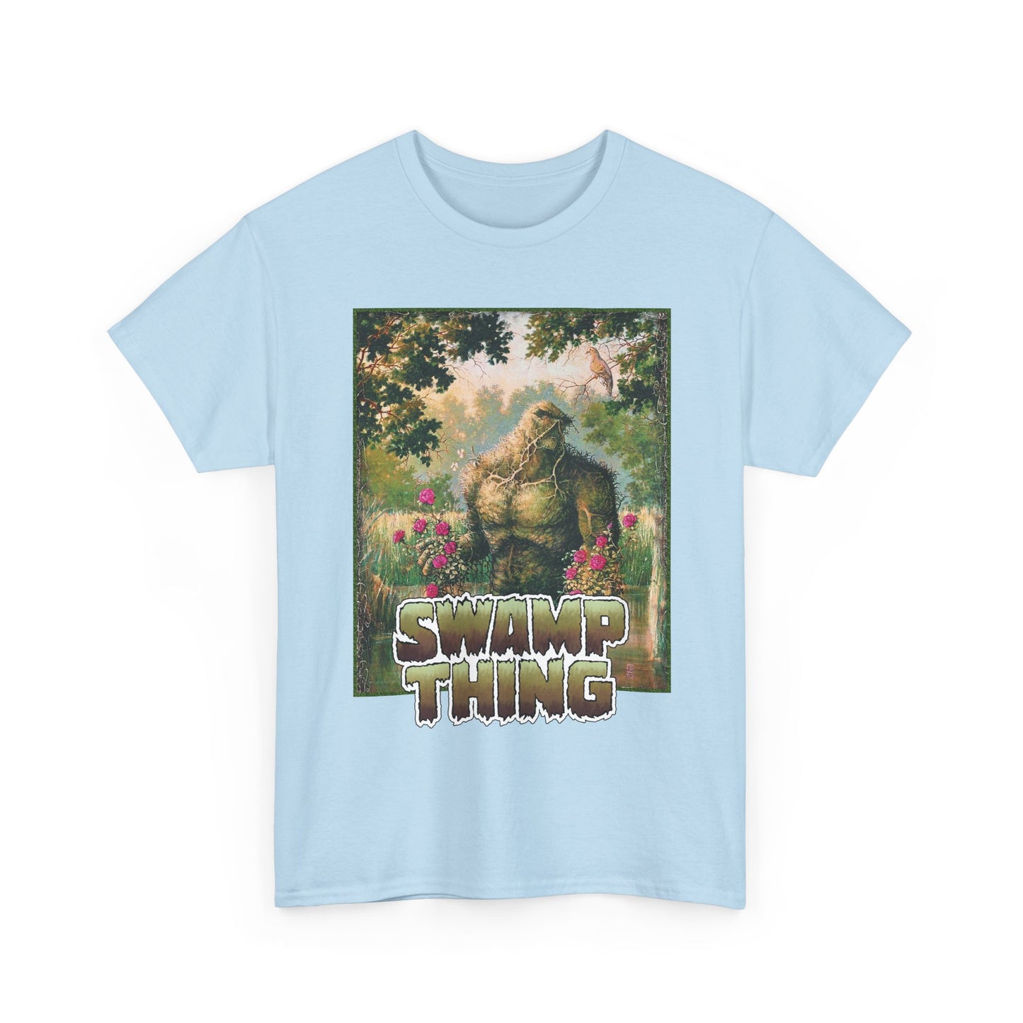 Swamp Thing T-Shirt - Michael Zulli Art From the 1993 Poster - Alec Holland, Parliament of Trees - DC Comics, Vertigo Comics