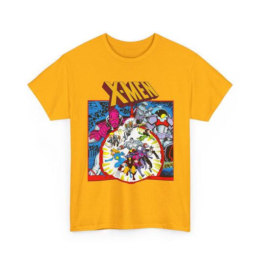 Uncanny X-Men T-Shirt - Arthur Adams Art - Wolverine, Havok, Rogue, Colossus, Psylocke, Longshot, Storm, Dazzler - High Evolutionary - Marvel Comics