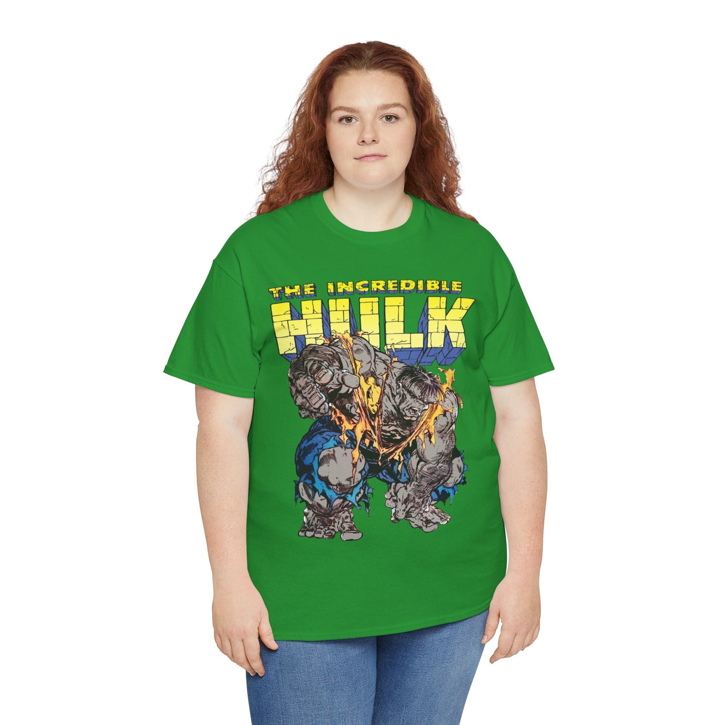 Incredible Hulk T-Shirt - Todd McFarlane Art - Marvel Comics - Grey Hulk, Bruce Banner