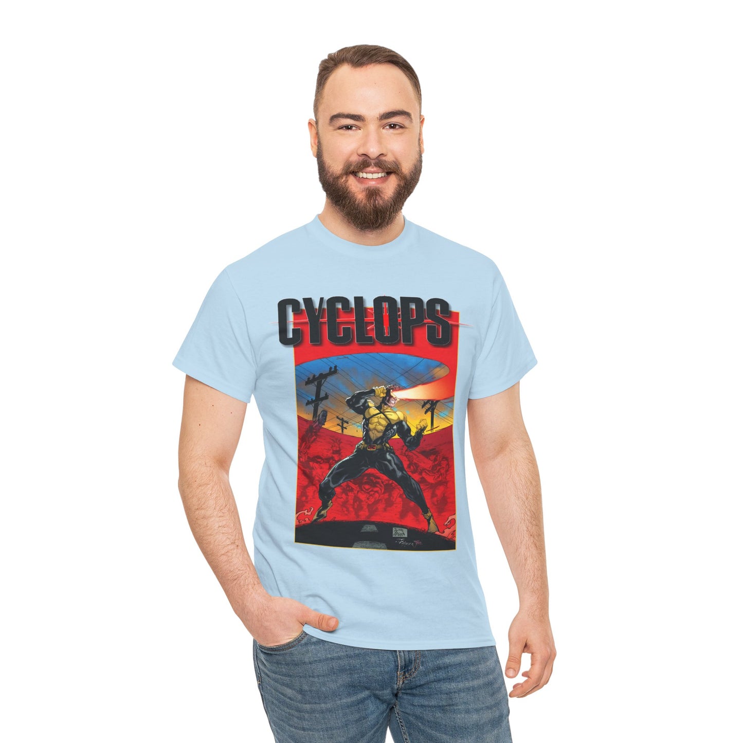 Cyclops T-Shirt - Ryan Stegman Art - Scott Summers, Leader of the X-Men - Marvel Comics