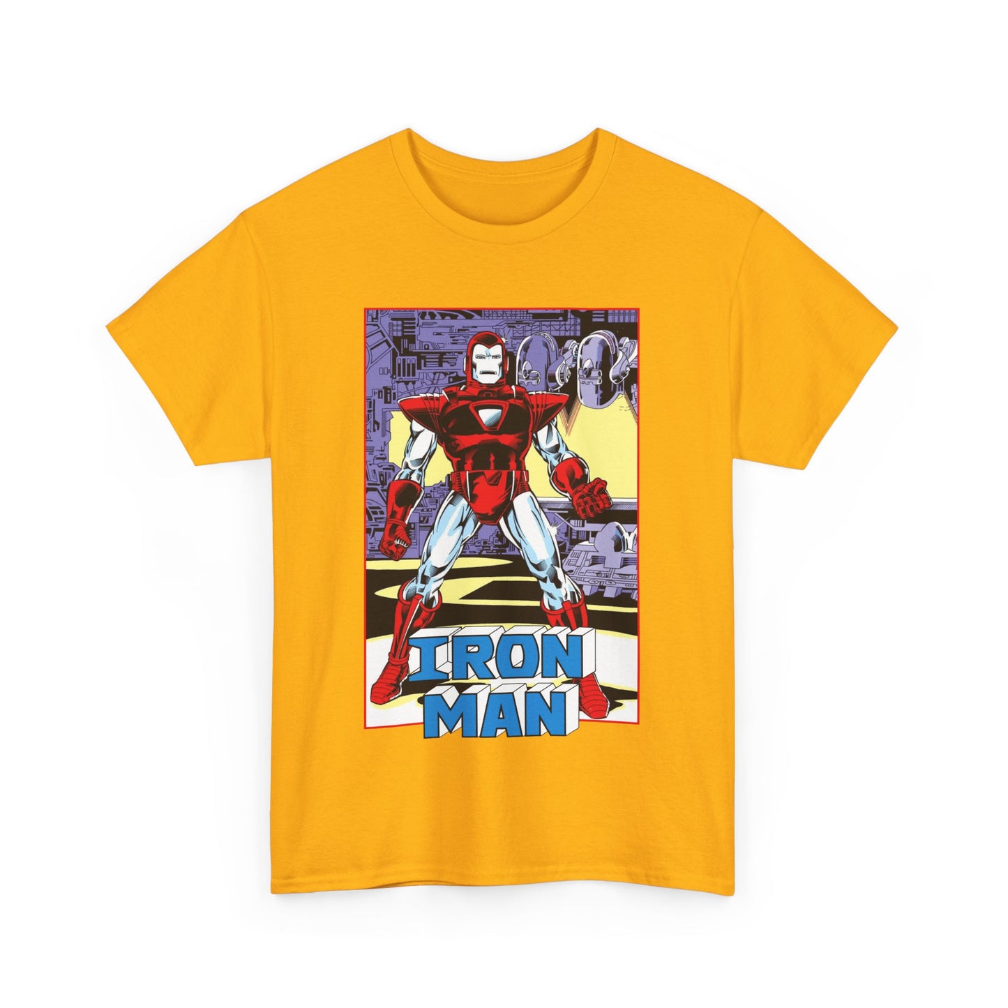Iron Man T-Shirt - Tony Stark, Stark Industries - Silver Centurion Armor - Marvel Comics