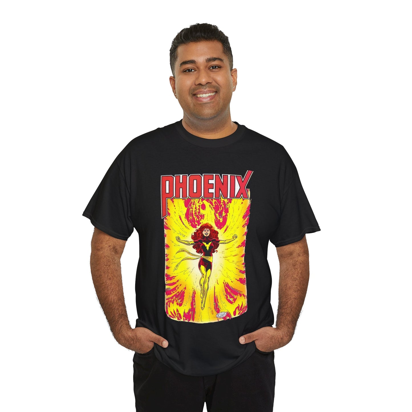 Dark Phoenix T-Shirt - John Byrne Art - Uncanny X-Men, Jean Grey - Marvel Comics