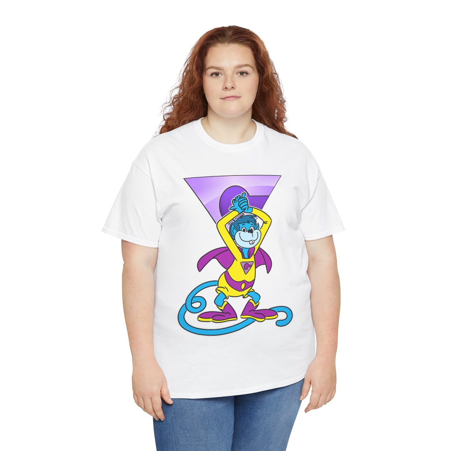 Gleek T-Shirt - Super Friends Cartoon - Wonder Twins Mascot - DC Comics - Space Monkey from Exxor - Zan & Jayna