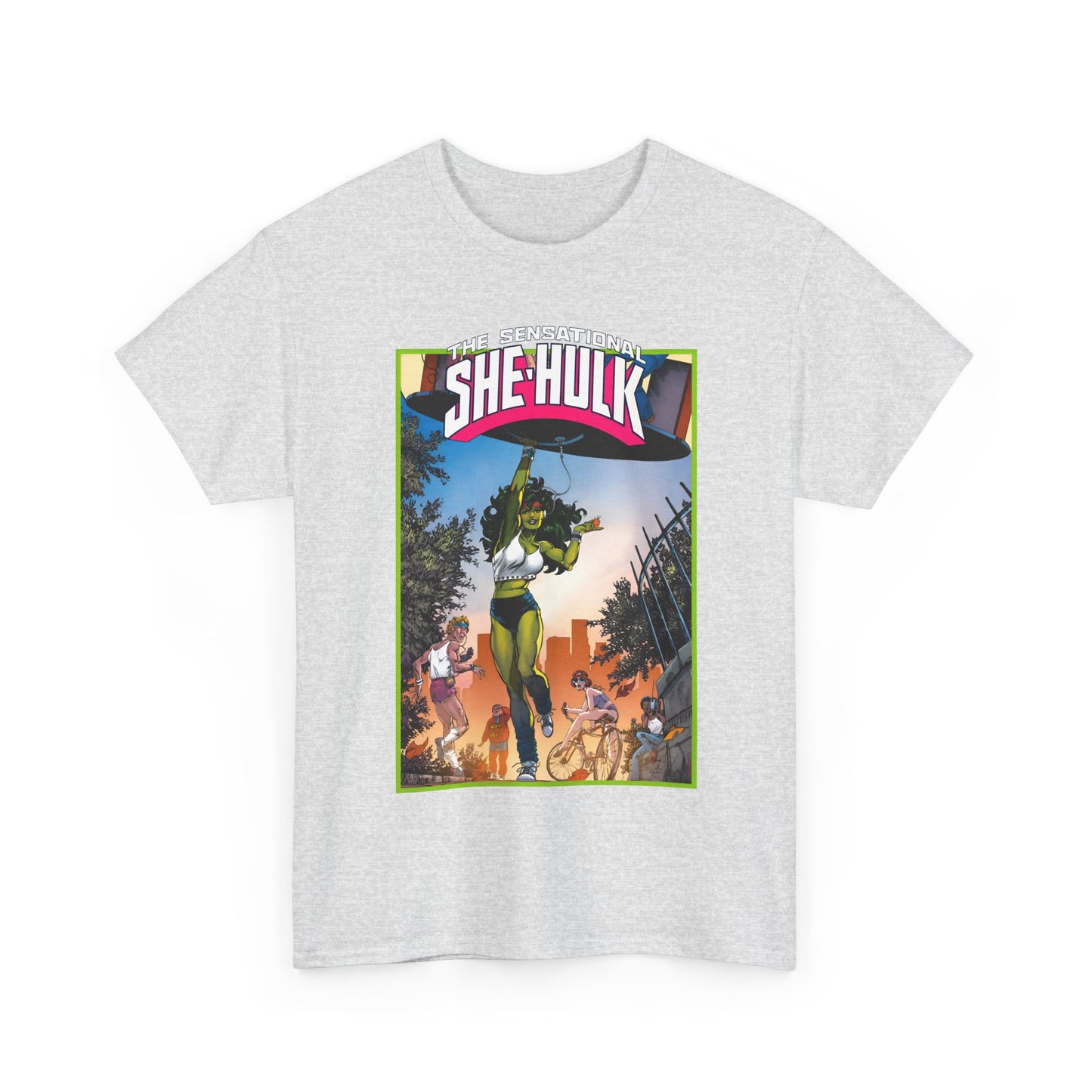 Sensational She-Hulk T-Shirt -John Byrne Poster Art - Jennifer Walters, Hulk's Cousin - Marvel Comics