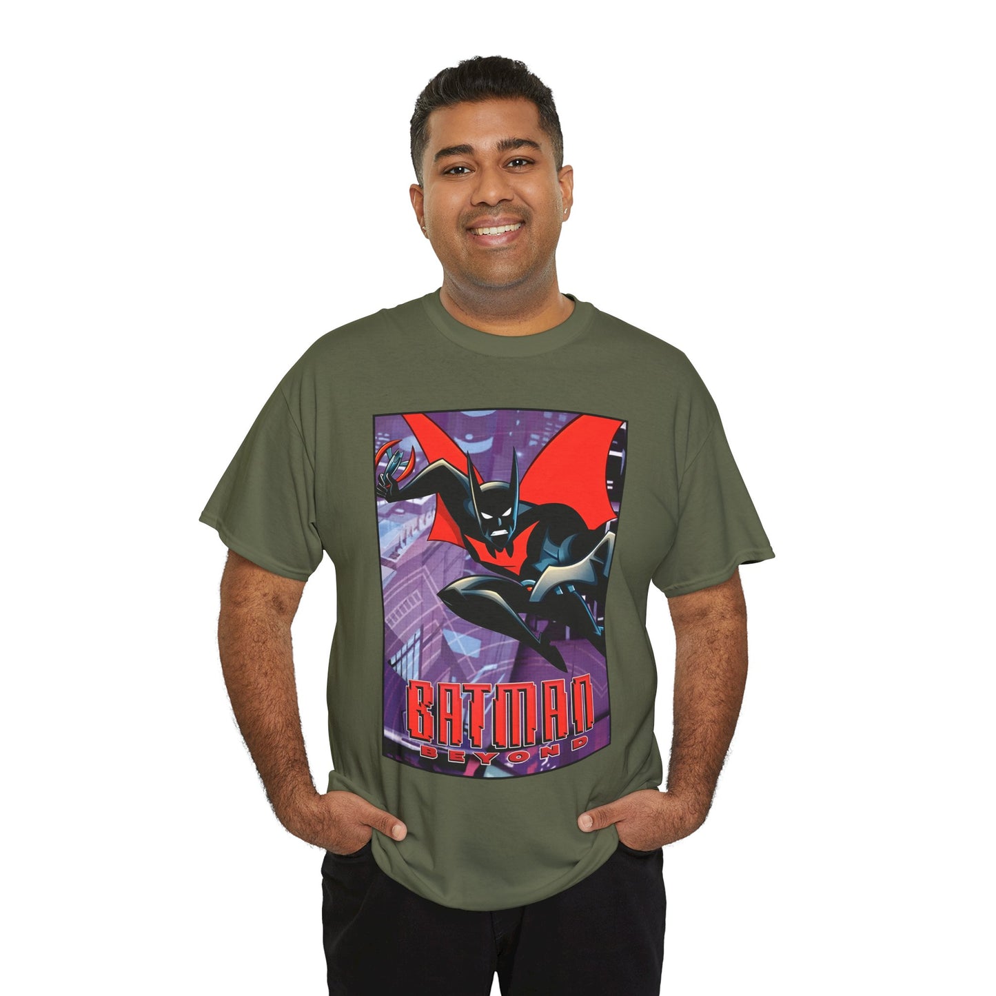 Batman Beyond T-Shirt - WB/DC Comics Animation Series - Terry McGinnis, Batman of the Future - Bruce Wayne as Mentor