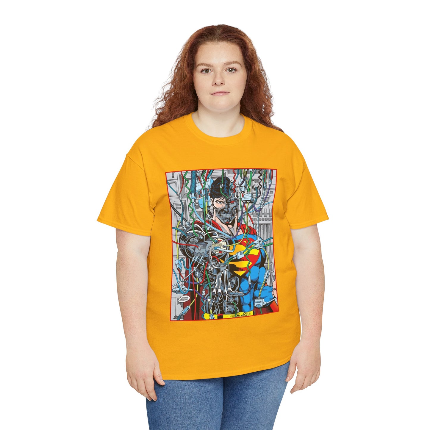 Cyborg Superman T-Shirt - DC Comics - Dan Jurgens Art - Reign of the Supermen - Popular 90s Story