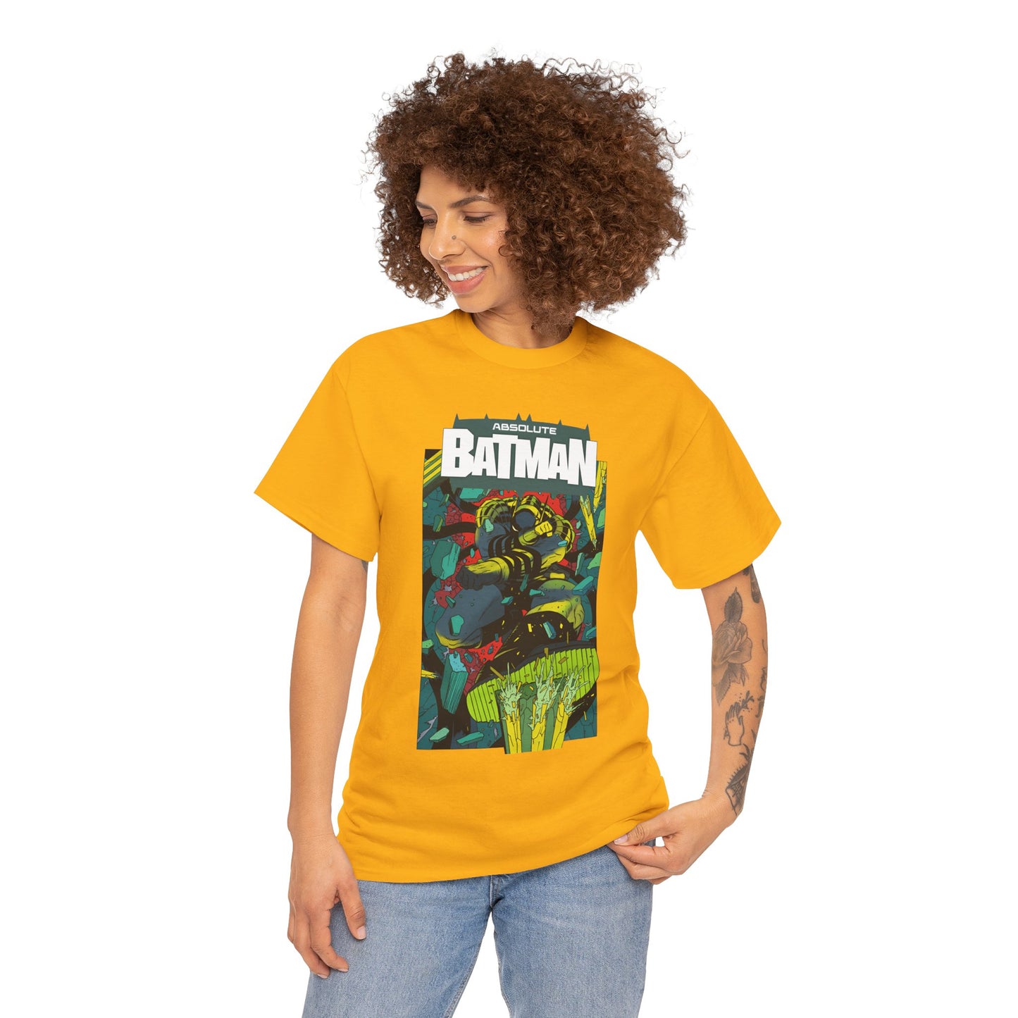Absolute Batman T-Shirt - DC Comics All-In - Splash Page from issue #7 - Marcos Martín Art - Bruce Wayne, Gotham City