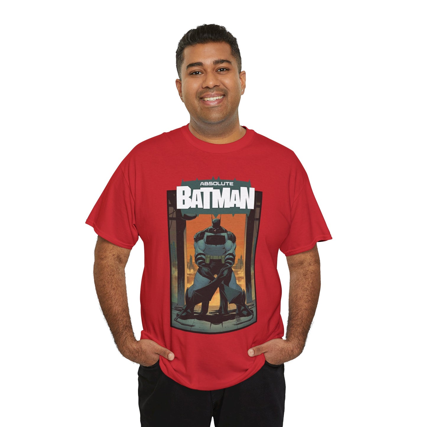 Absolute Batman T-Shirt - DC All-In Series - Amazing Nick Dragotta Art, Scott Snyder Story - Gotham City, Bruce Wayne - DC Comics