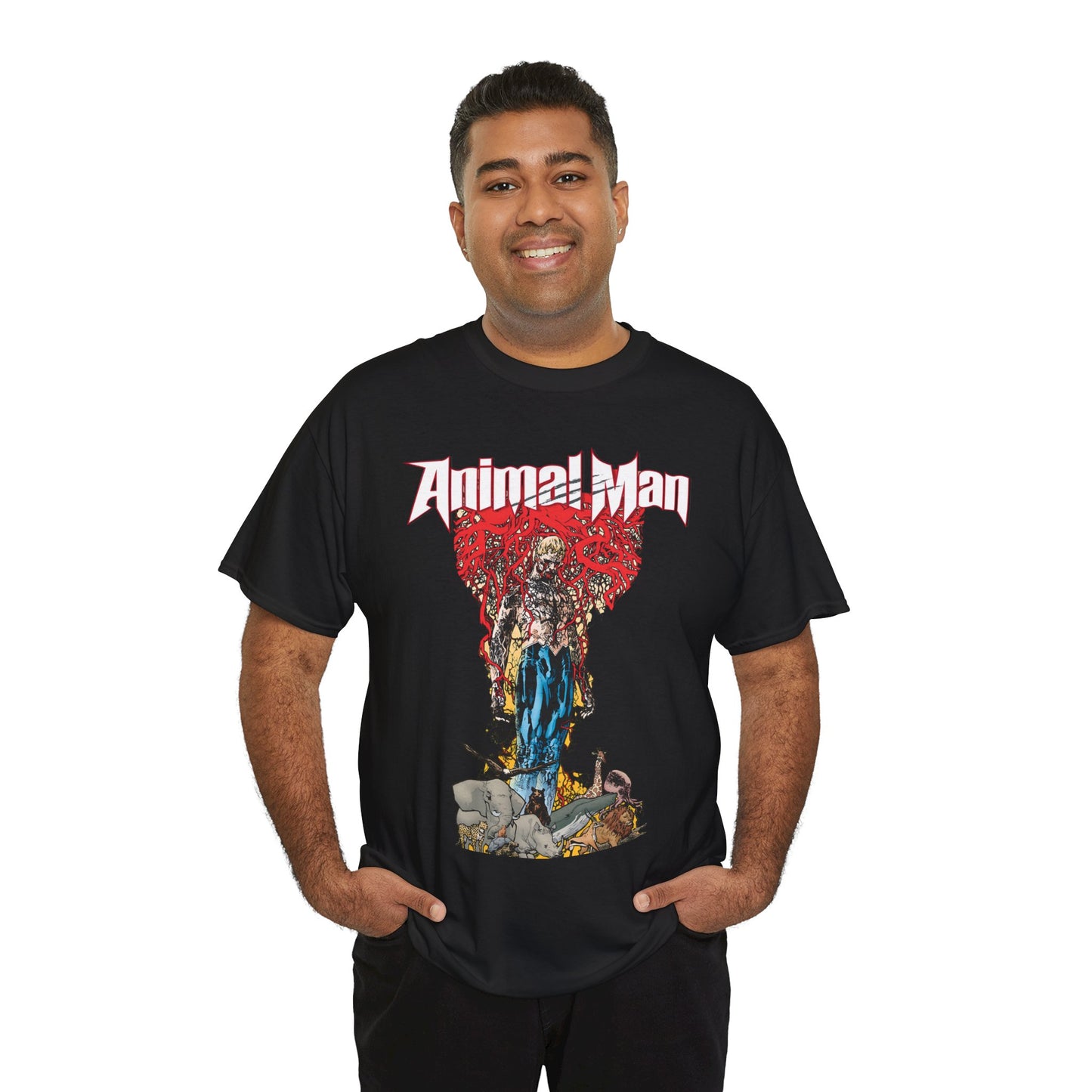 Animal Man T-Shirt - Travel Foreman Art - Buddy Baker - New 52 - DC Comics