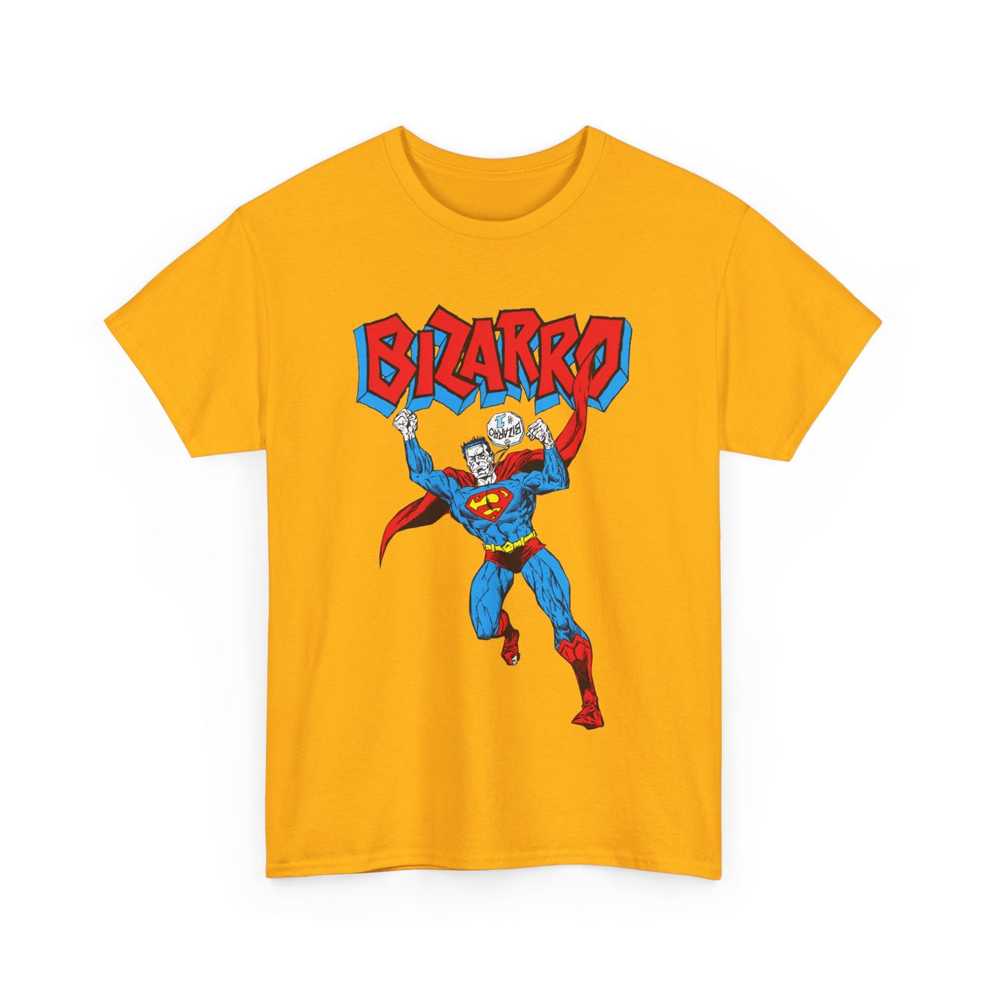 Bizarro T-Shirt - Superman Villain - DC Comics - Bizarro World - Who's Who Art - Silver Age Favourite