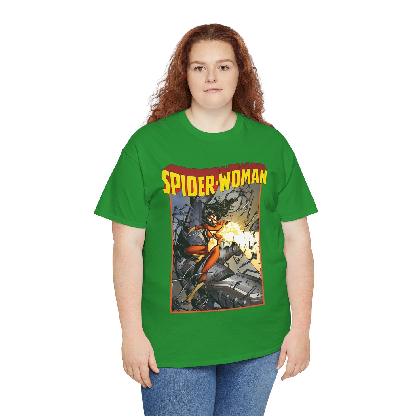 Spider-Woman T-Shirt - George Perez Art - Jessica Drew - Marvel Comics