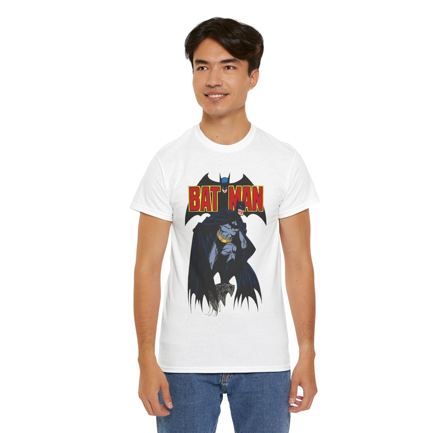 Golden Age Batman T-Shirt - John Byrne Art - DC Comics - Gotham City - Justice Society Member - JSA