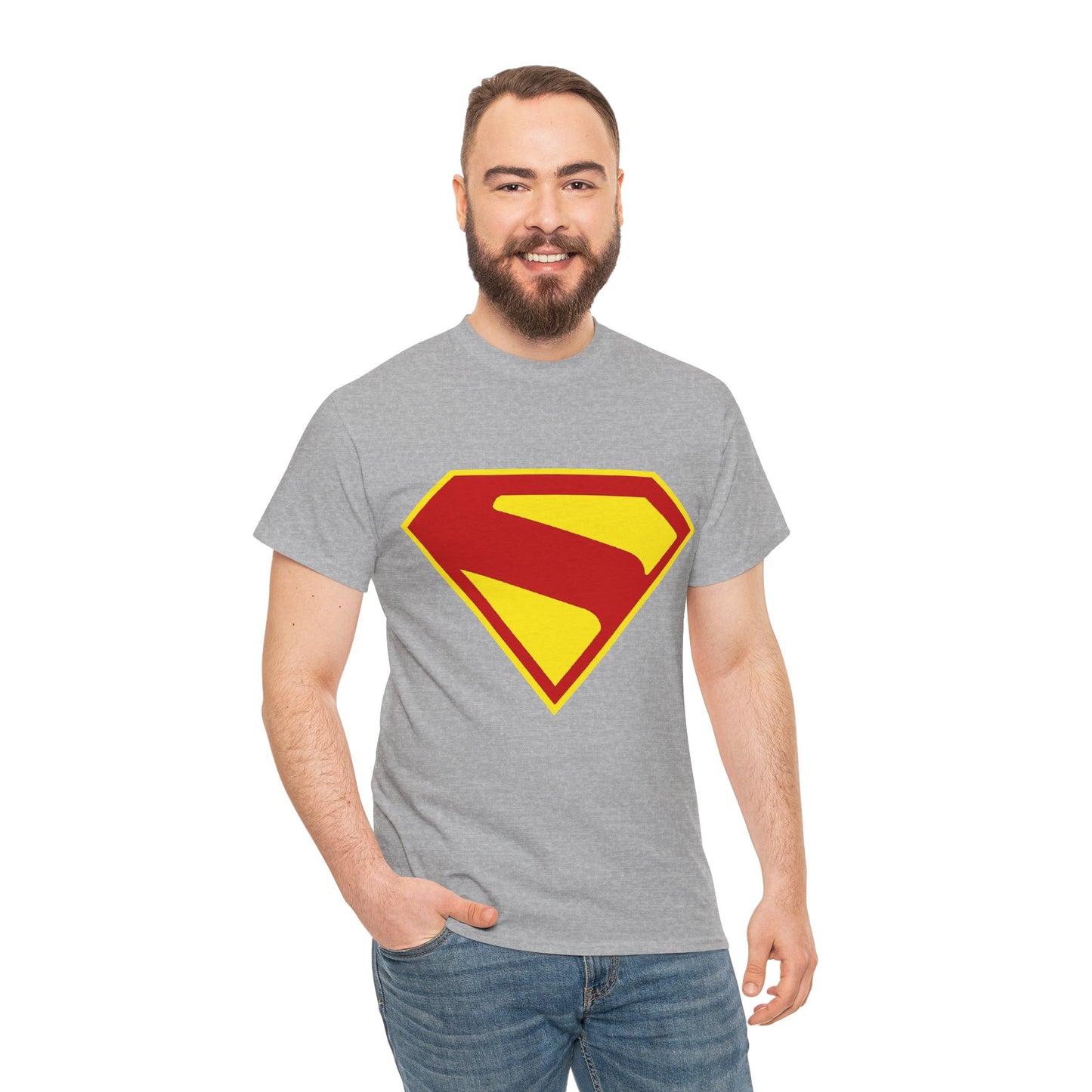 Superman Legacy T-Shirt - 2025 James Gunn Movie - S Emblem - David Corenswet - DC Comics - Man of Steel