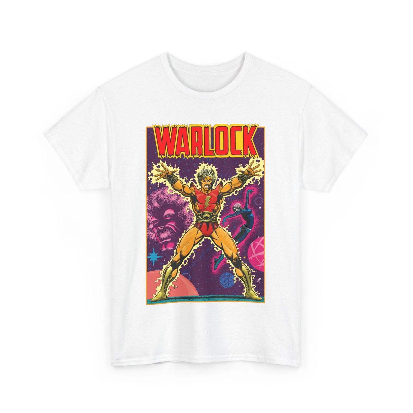 Adam Warlock T-Shirt - Jim Starlin Cover Art - Strange Tales #178 - Popular Marvel Comics Series - Cosmic Heroes