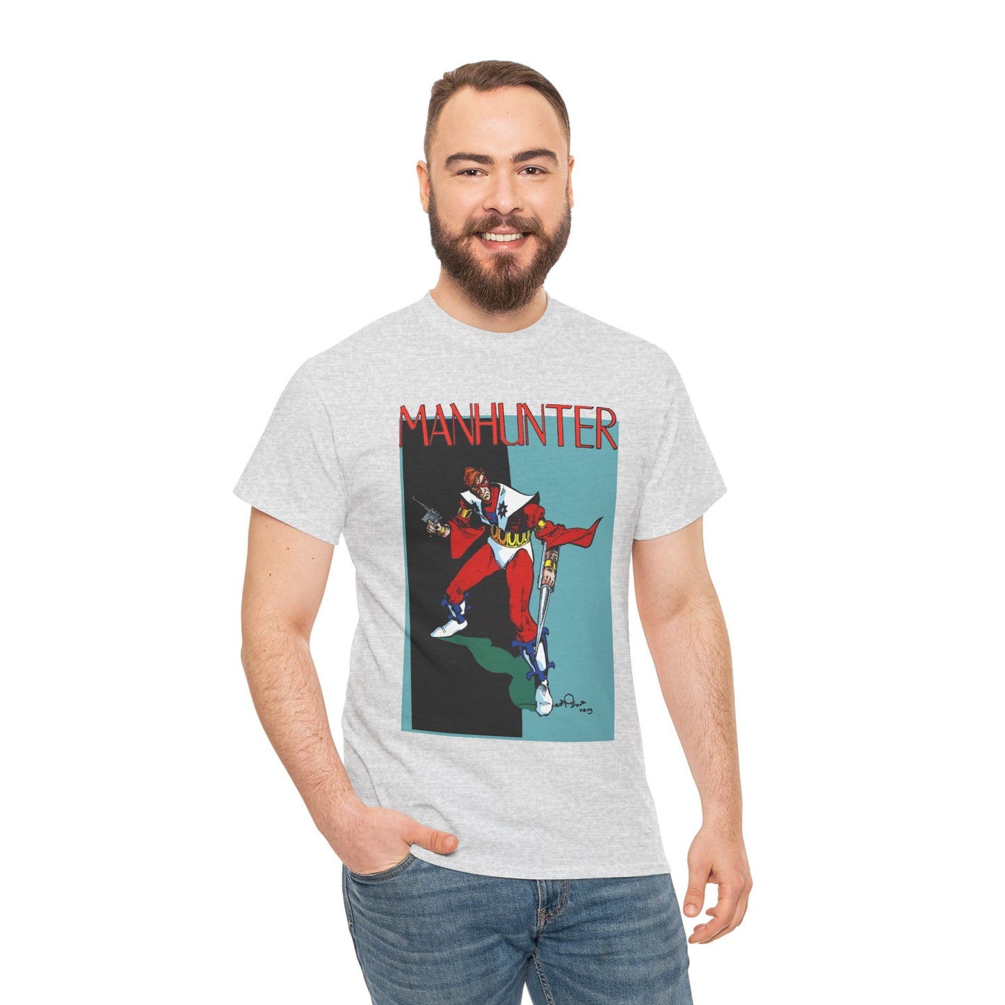 Manhunter T-Shirt - Walt Simonson Art - Detective Comics - Paul Kirk - DC Comics - Batman Connection