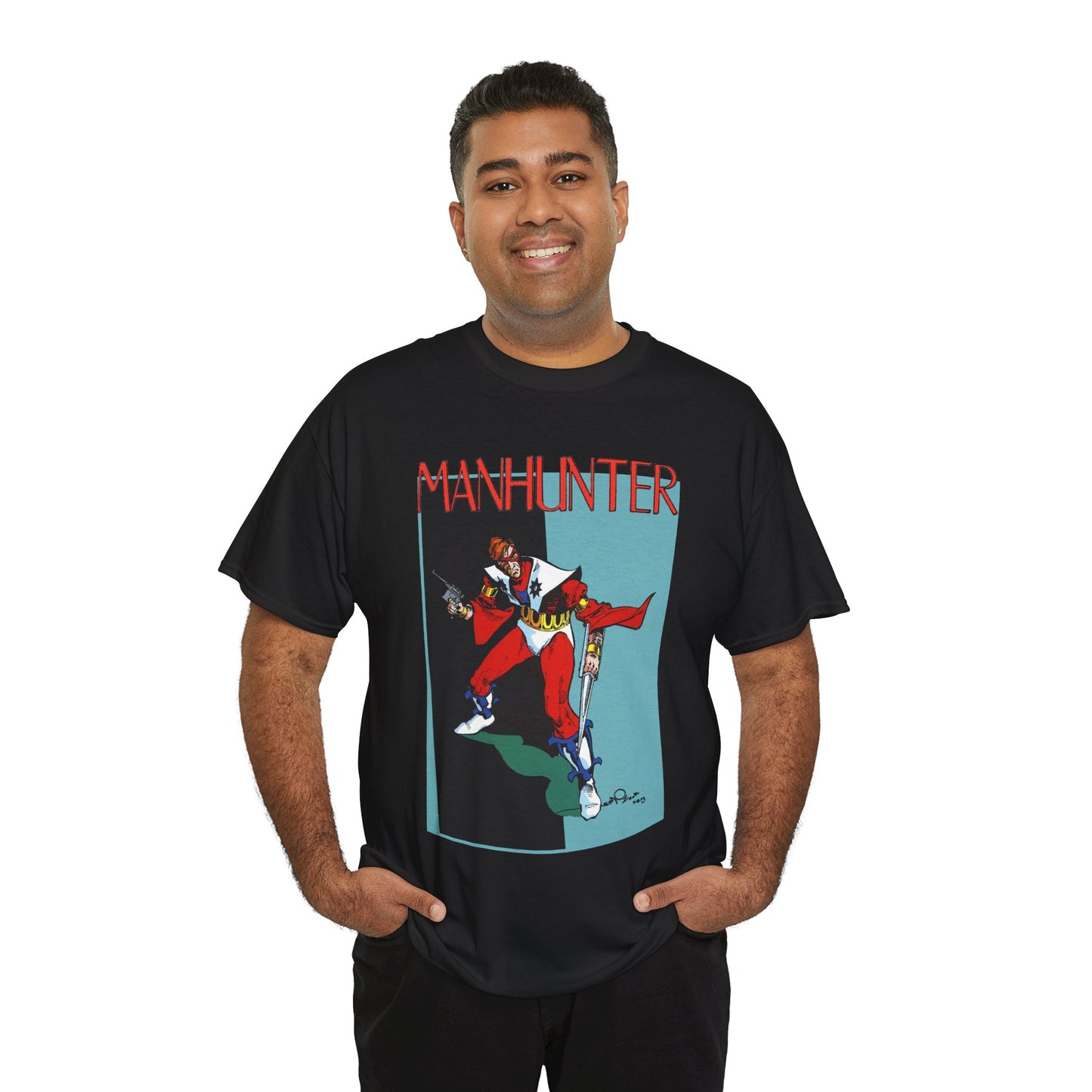 Manhunter T-Shirt - Walt Simonson Art - Detective Comics - Paul Kirk - DC Comics - Batman Connection