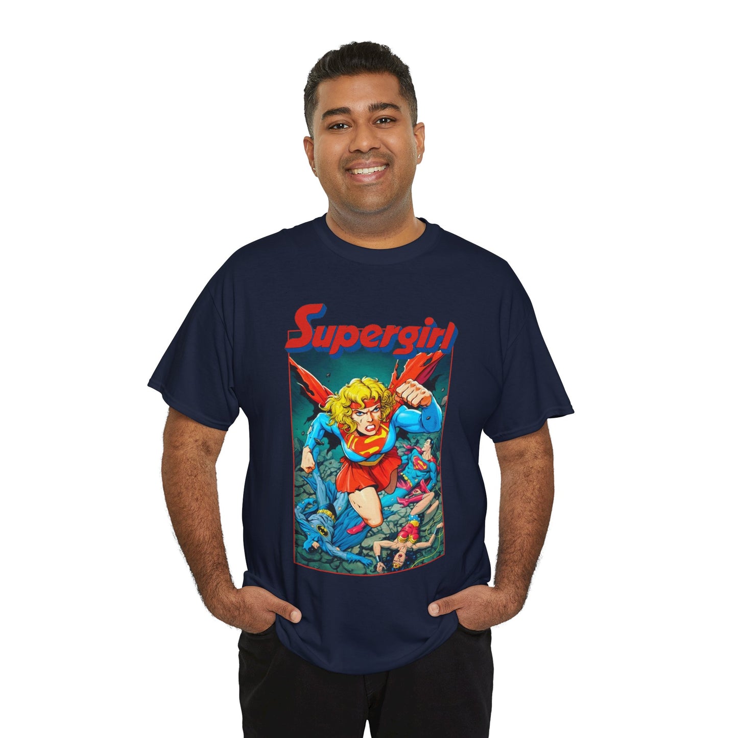 Supergirl T-Shirt - Tom Grummett Art - Crisis on Infinite Earths - Classic DC Comics Series - Death of Supergirl