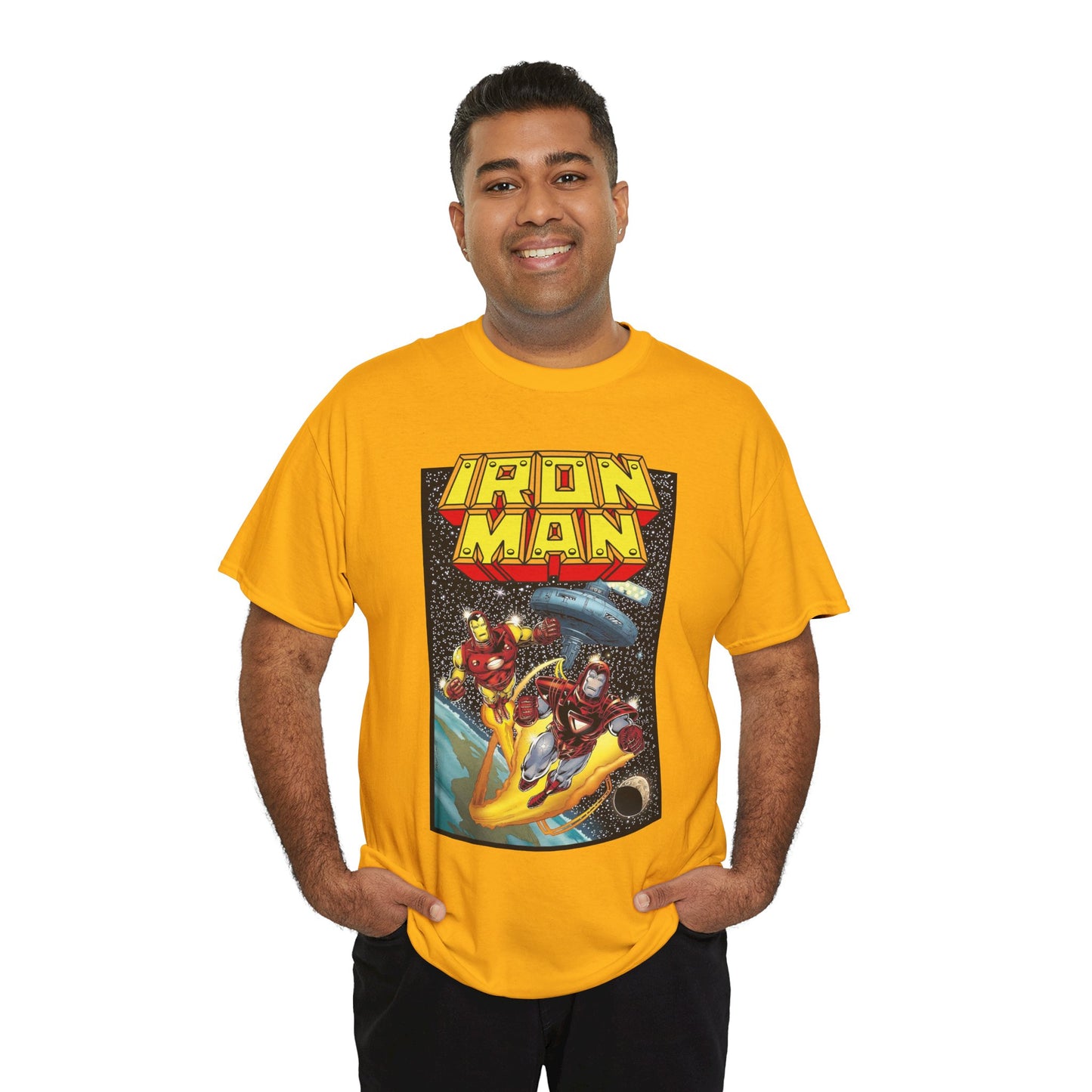 Iron Man T-Shirt - Mark D Bright Art - Armor Wars - War Machine - Tony Stark & James Rhodes - Marvel Comics