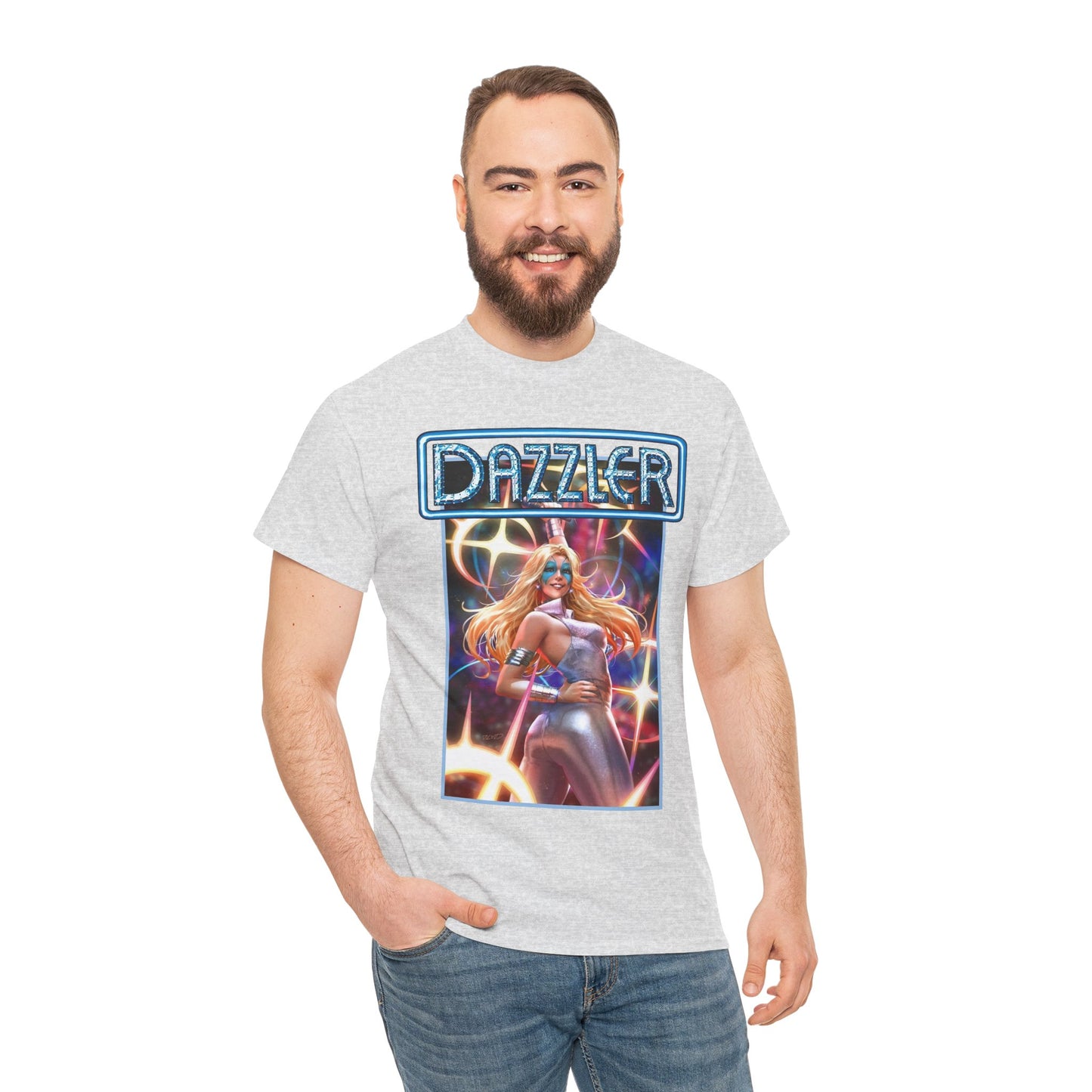 Dazzler T-Shirt - Derrick Chew Art - Alison Blaire - Mutant Pop Star - X-Men Member - Marvel Comics