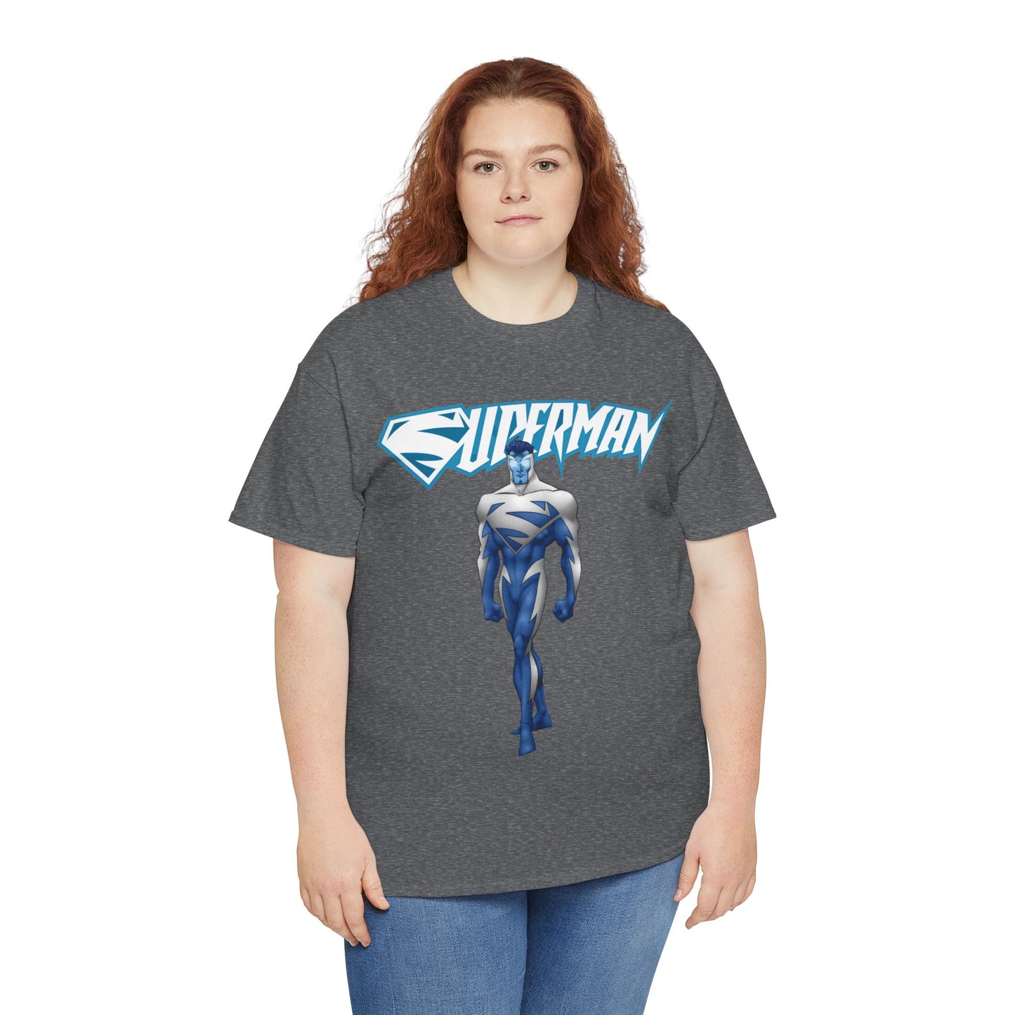 Superman T-Shirt - Clark Kent - Man of Steel - DC Comics - Electric Superman 1990s Storyline