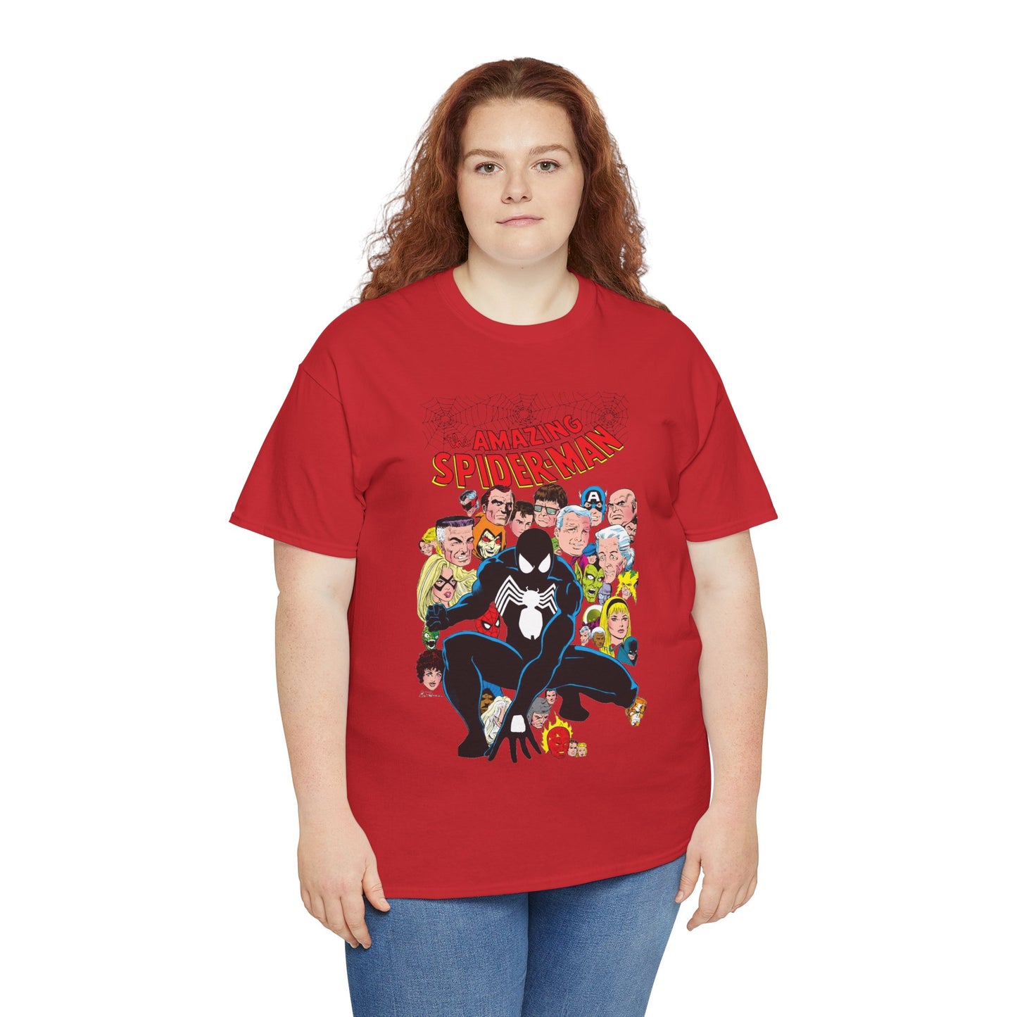 Amazing Spider-Man T-Shirt - Green Goblin, Kingpin, Hobgoblin, Electro, Black Cat, Mysterio, Doctor Octopus, Gwen Stacy - Marvel Comics