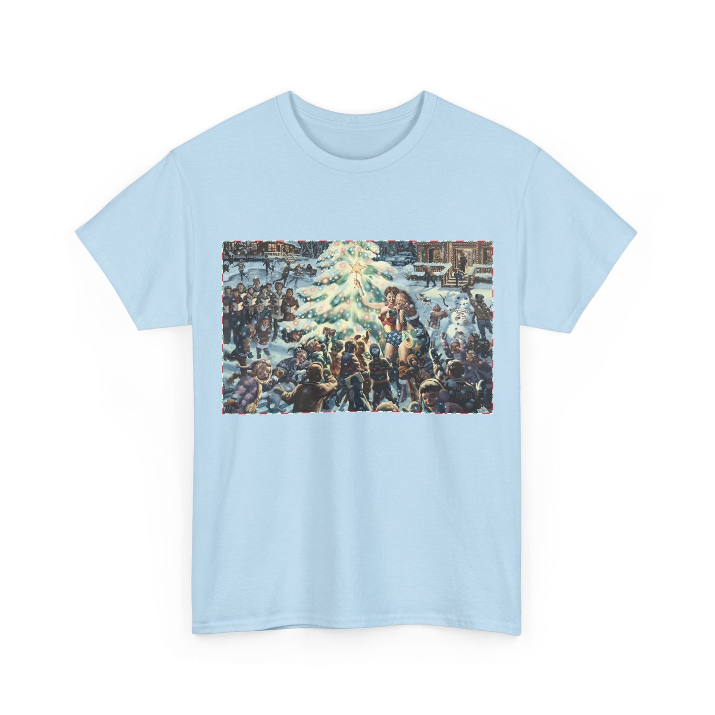 Wonder Woman Christmas T-Shirt - Steve Rude Art - DC Comics