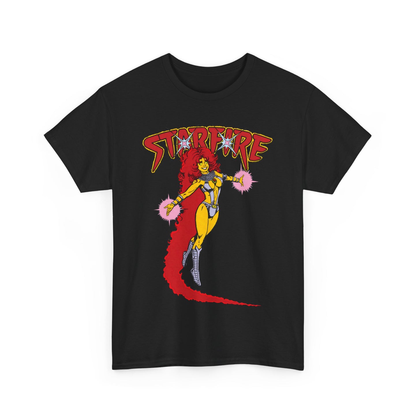 Starfire T-Shirt - George Perez Art - Popular New Teen Titans Character - DC Comics - Tamaran Princess