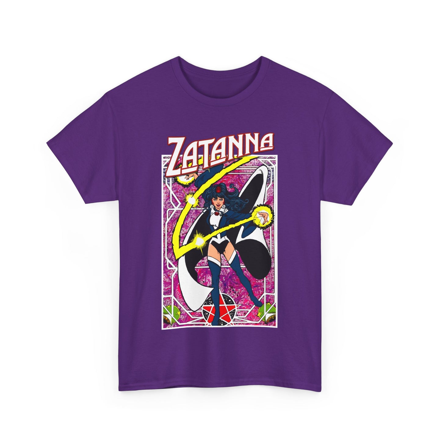 Zatanna T-Shirt - George Perez Postcard Art - Justice League Magic Member - JLA Satellite Era - DC Comics