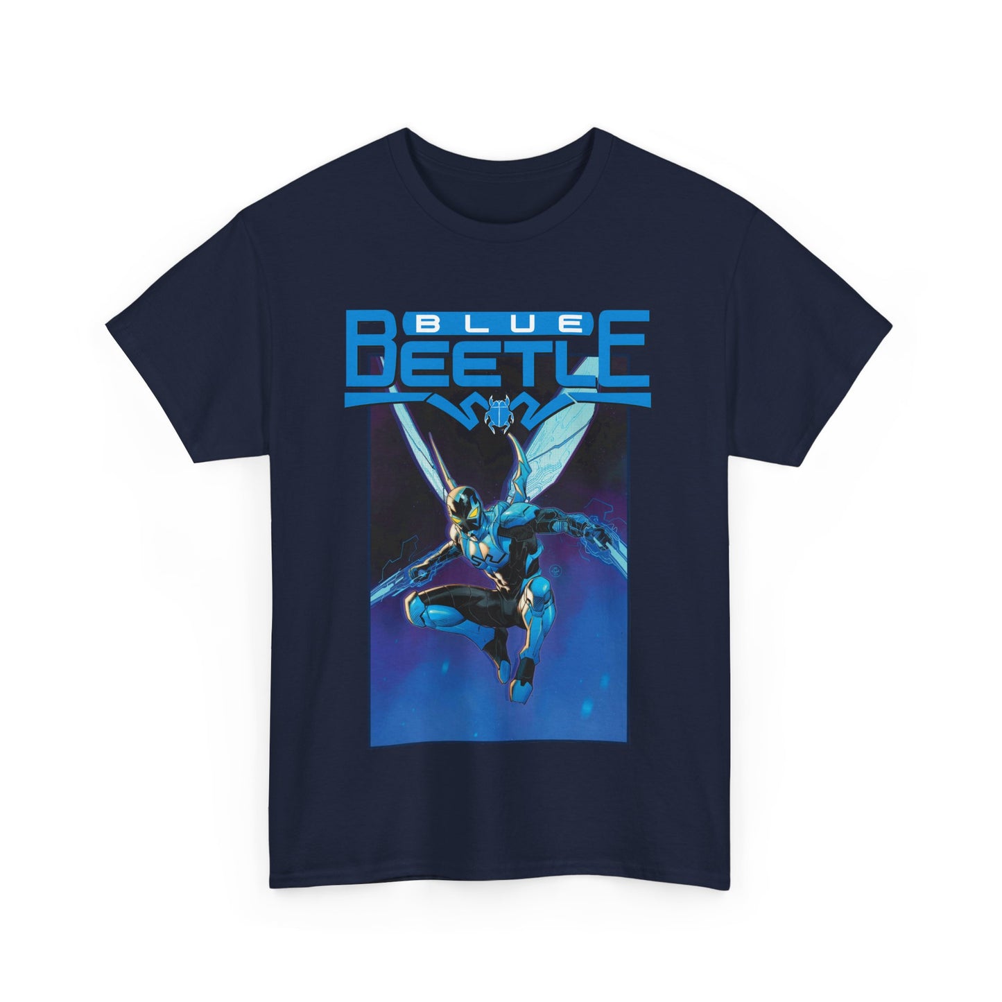 Blue Beetle T-Shirt - Dan Mora Art - DC Comics Character - Jaime Reyes