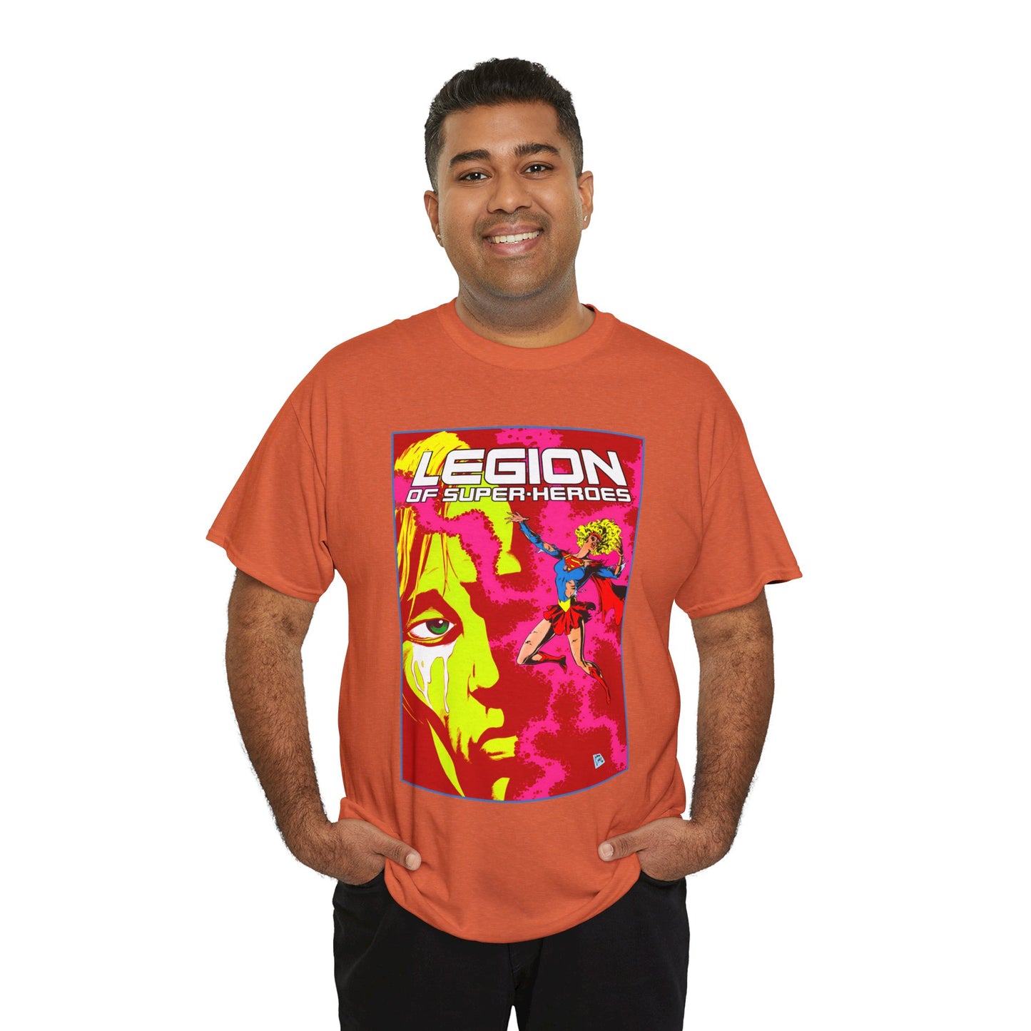 Legion of Super-Heroes #16 T-Shirt - Steve Lightle Art - DC Comics