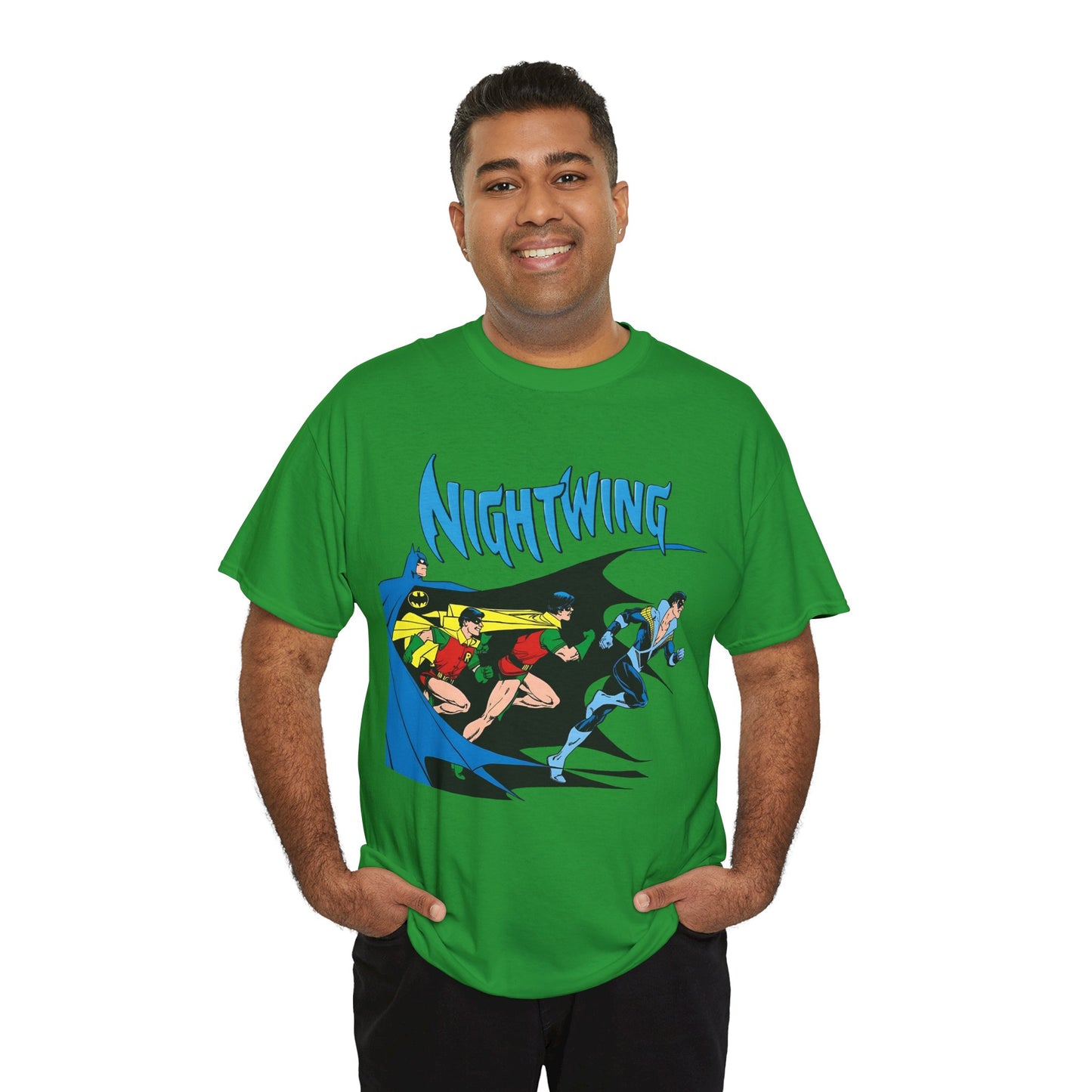 Nightwing T-Shirt - George Perez Art - Batman, Bruce Wayne, Robin, Dick Grayson - New Teen Titans Leader - DC Comics