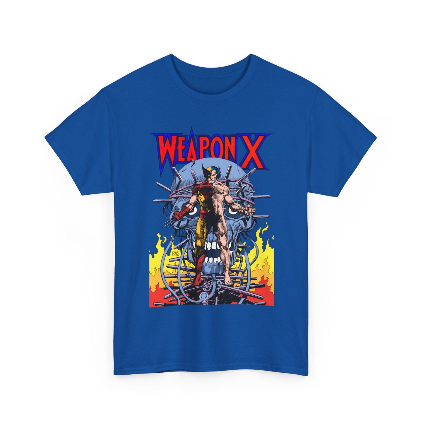 Weapon X T-Shirt - Barry Windsor-Smith Art - Wolverine Origin Story Before He Joined the X-Men - Logan, Mutant Leader - Marvel Comics