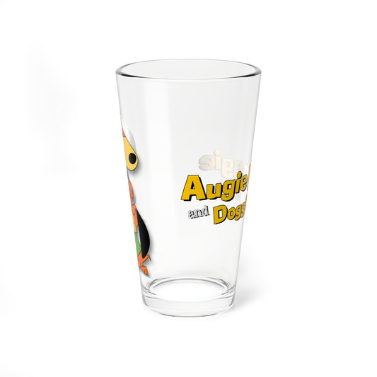 Augie Doggie & Doggie Daddy Pint Glass, 16oz - Hanna-Barbera TV Cartoon Classic
