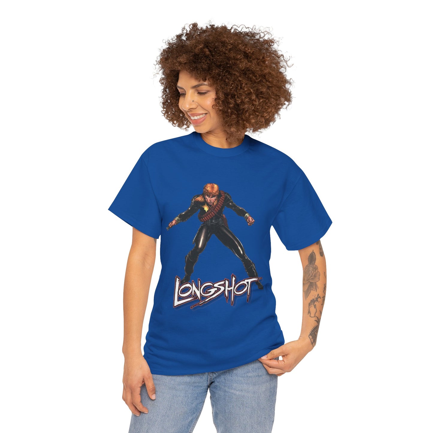 Longshot T-Shirt - Arthur Adams Art - Marvel Comics - Uncanny X-Men - Mojo Foe - Mutant Member - Popular 1980s Series - Mojoverse
