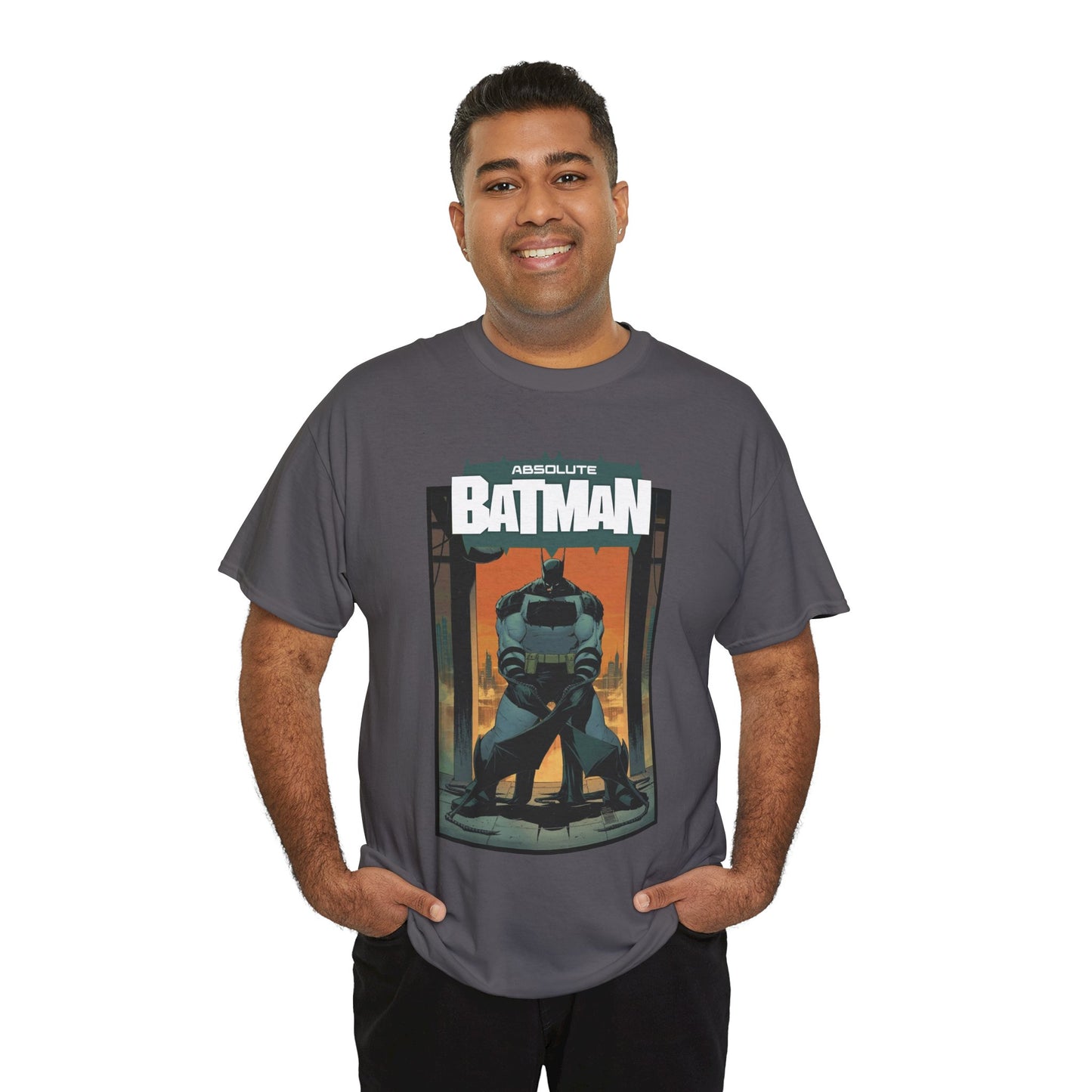Absolute Batman T-Shirt - DC All-In Series - Amazing Nick Dragotta Art, Scott Snyder Story - Gotham City, Bruce Wayne - DC Comics